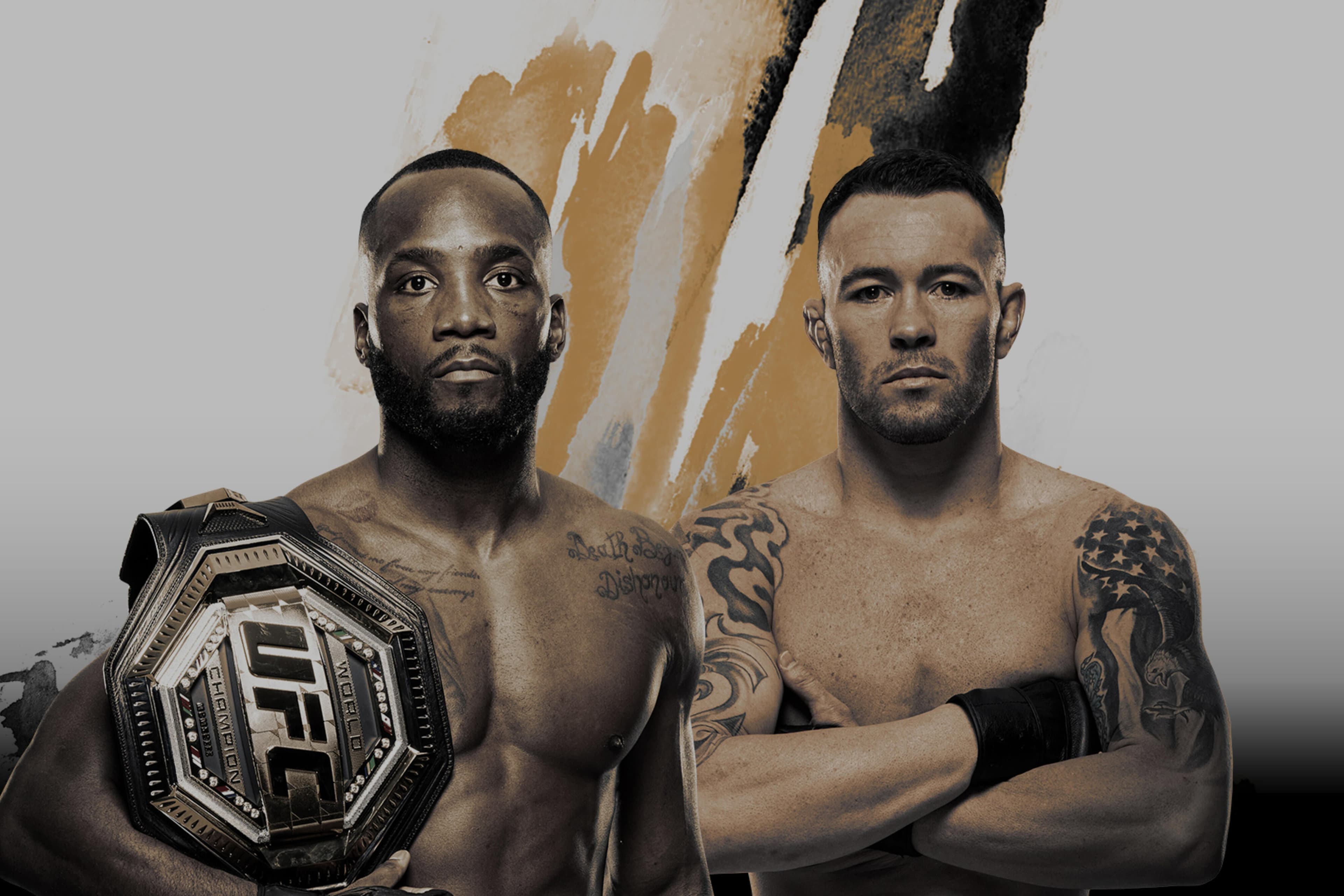 UFC 296: Edwards vs. Covington event art