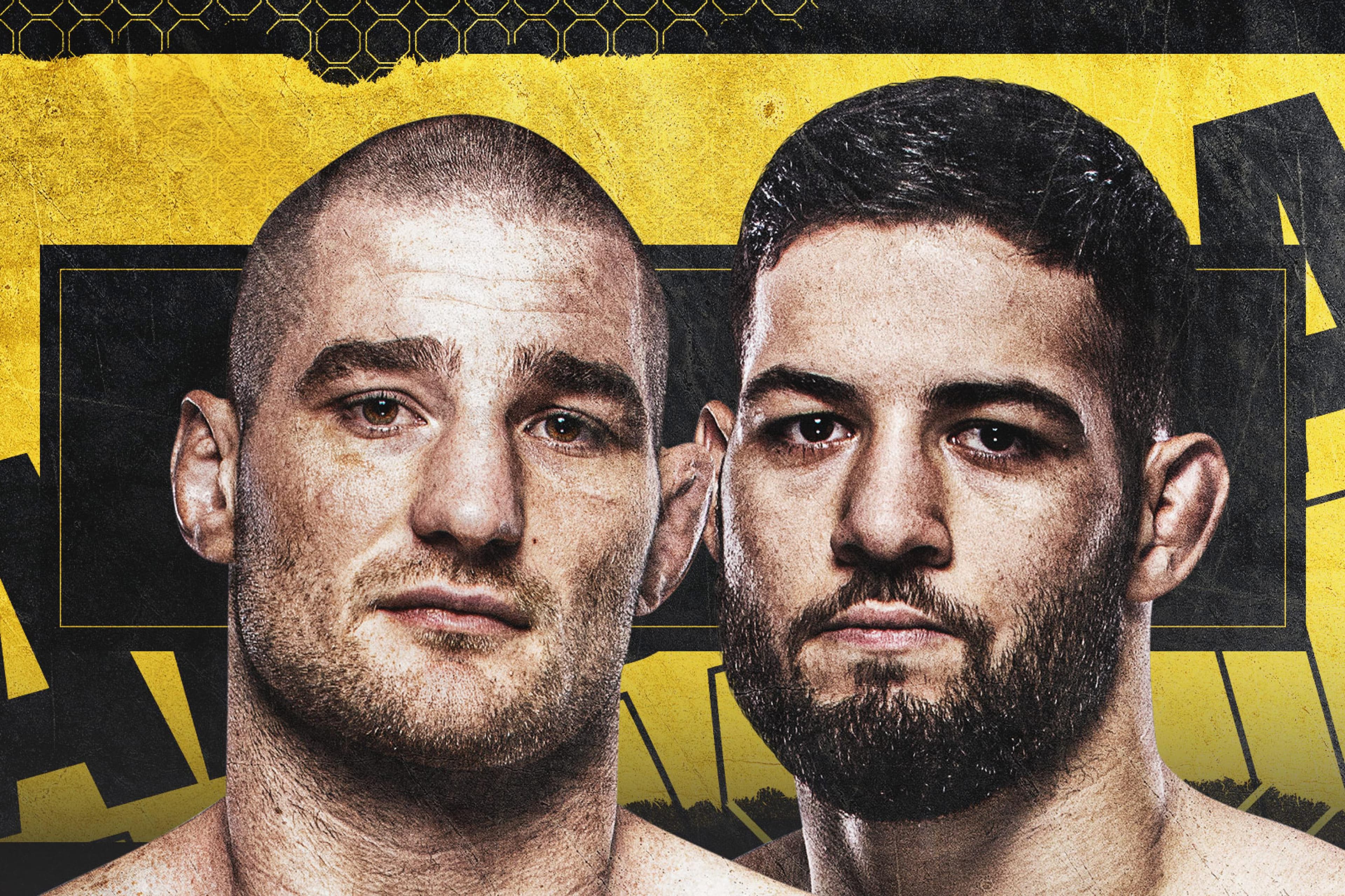 UFC Fight Night: Strickland vs. Imavov event art