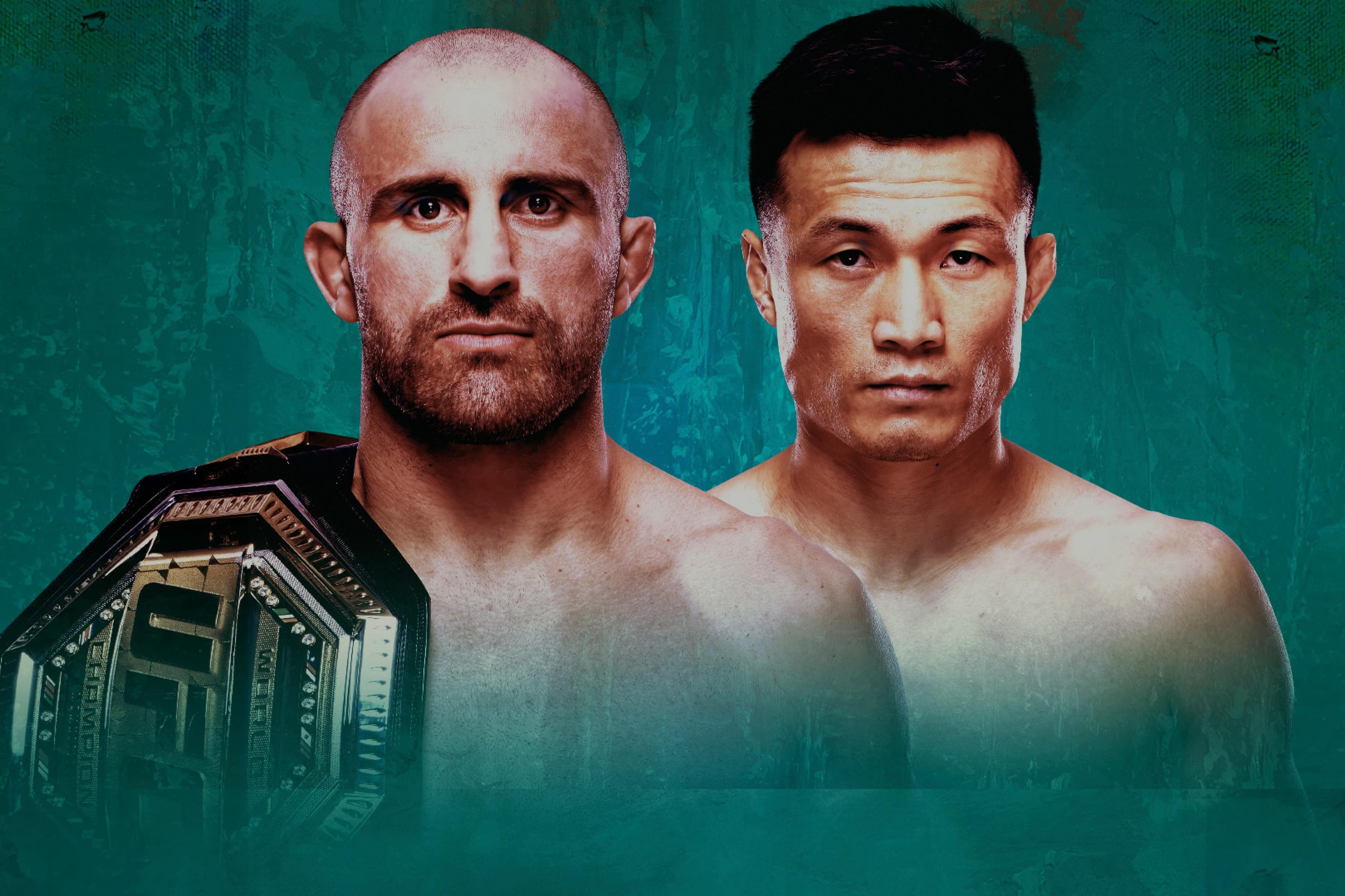 UFC 273: Volkanovski vs. The Korean Zombie event art