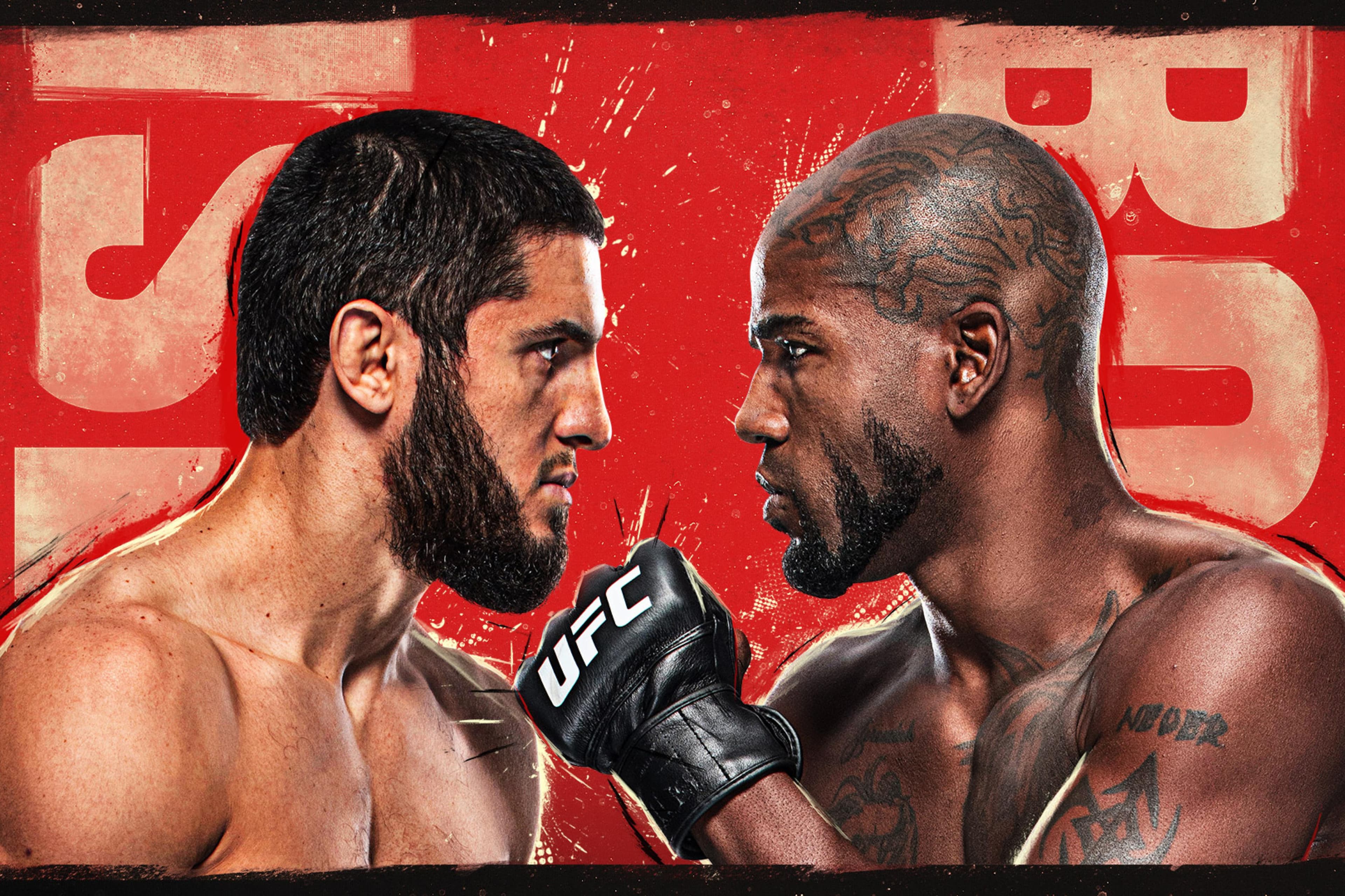 UFC Fight Night: Makhachev vs. Green event art