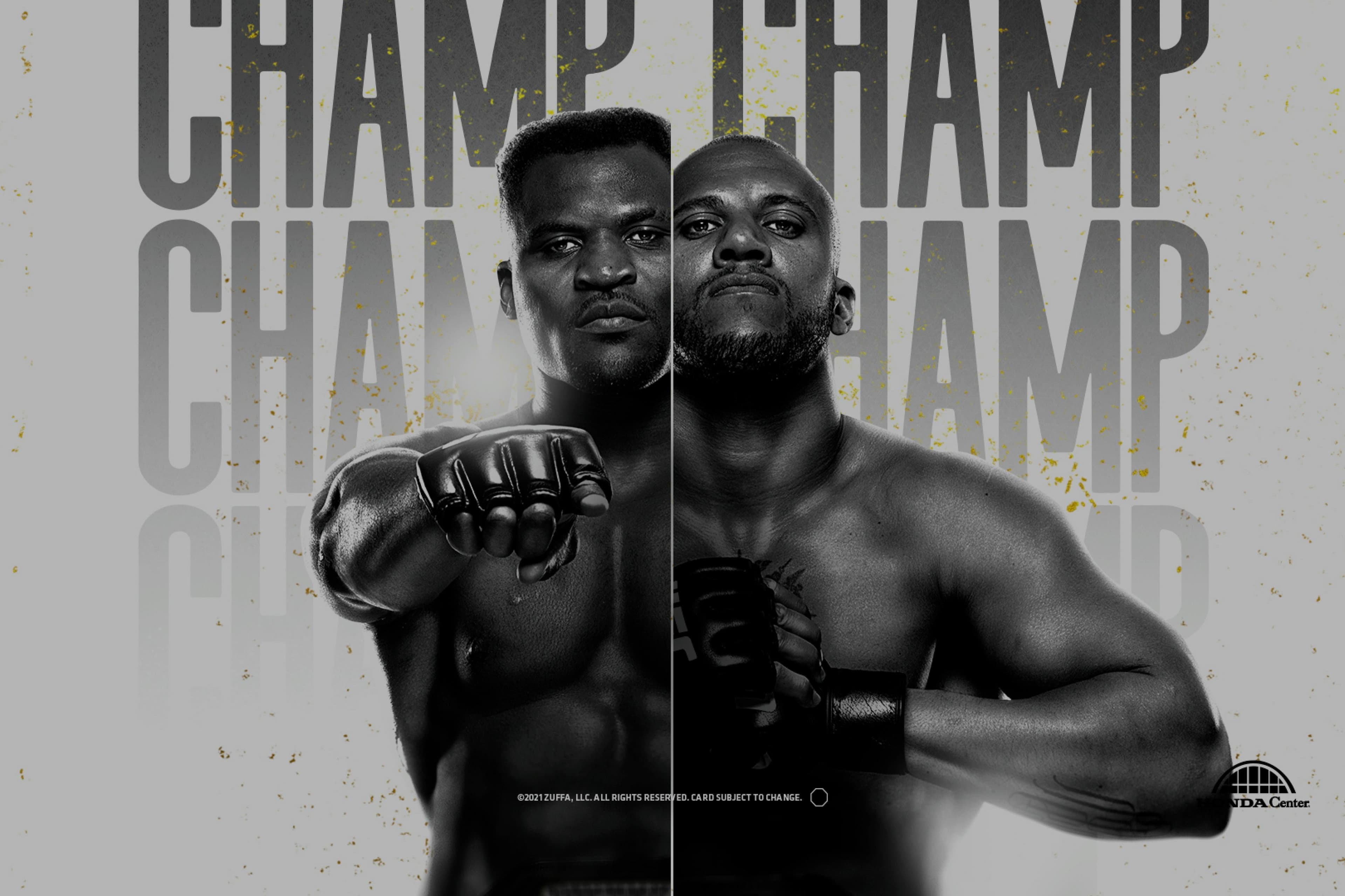 UFC 270: Ngannou vs. Gane event art