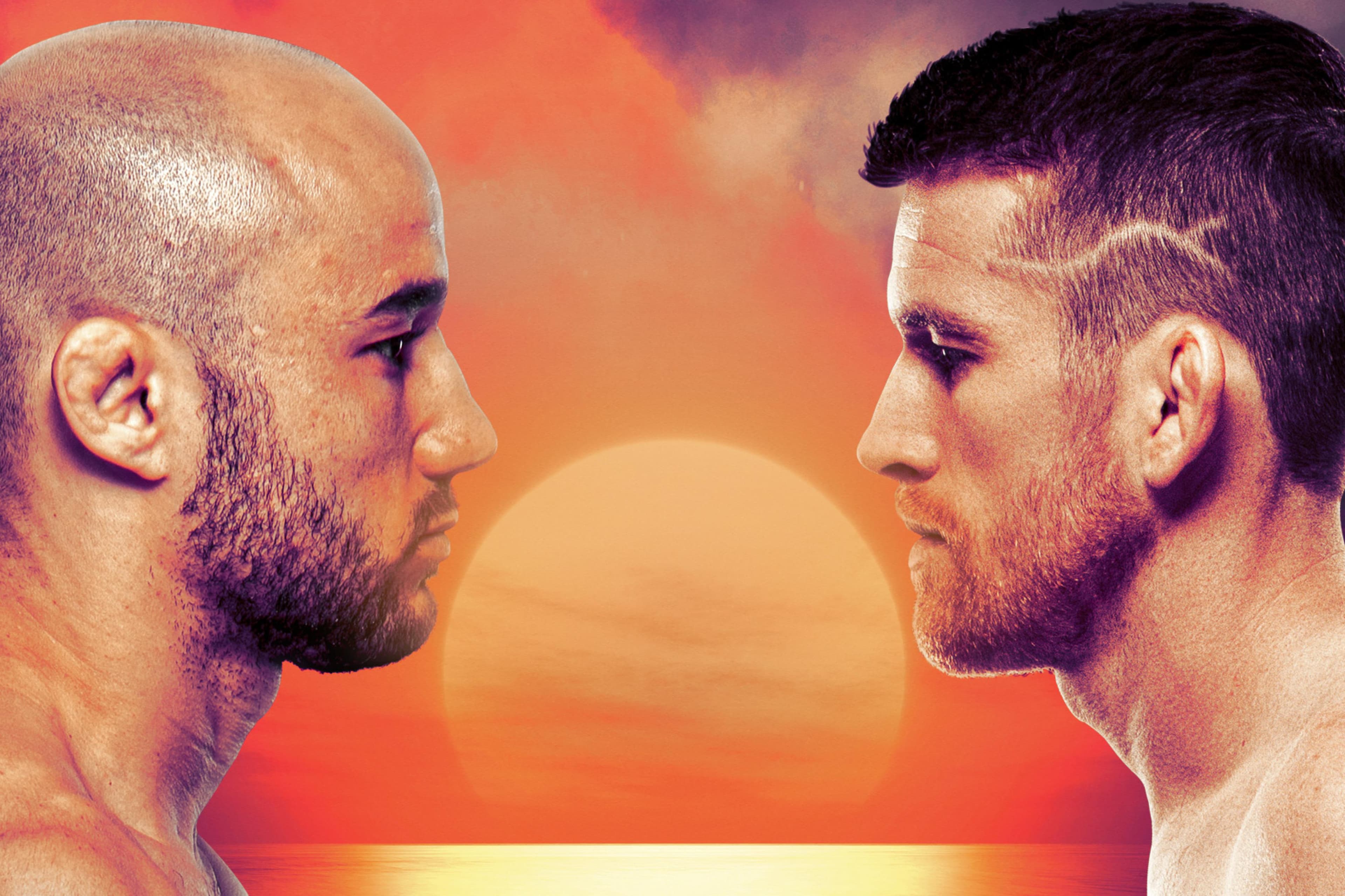 UFC Fight Night: Moraes vs. Sandhagen event art