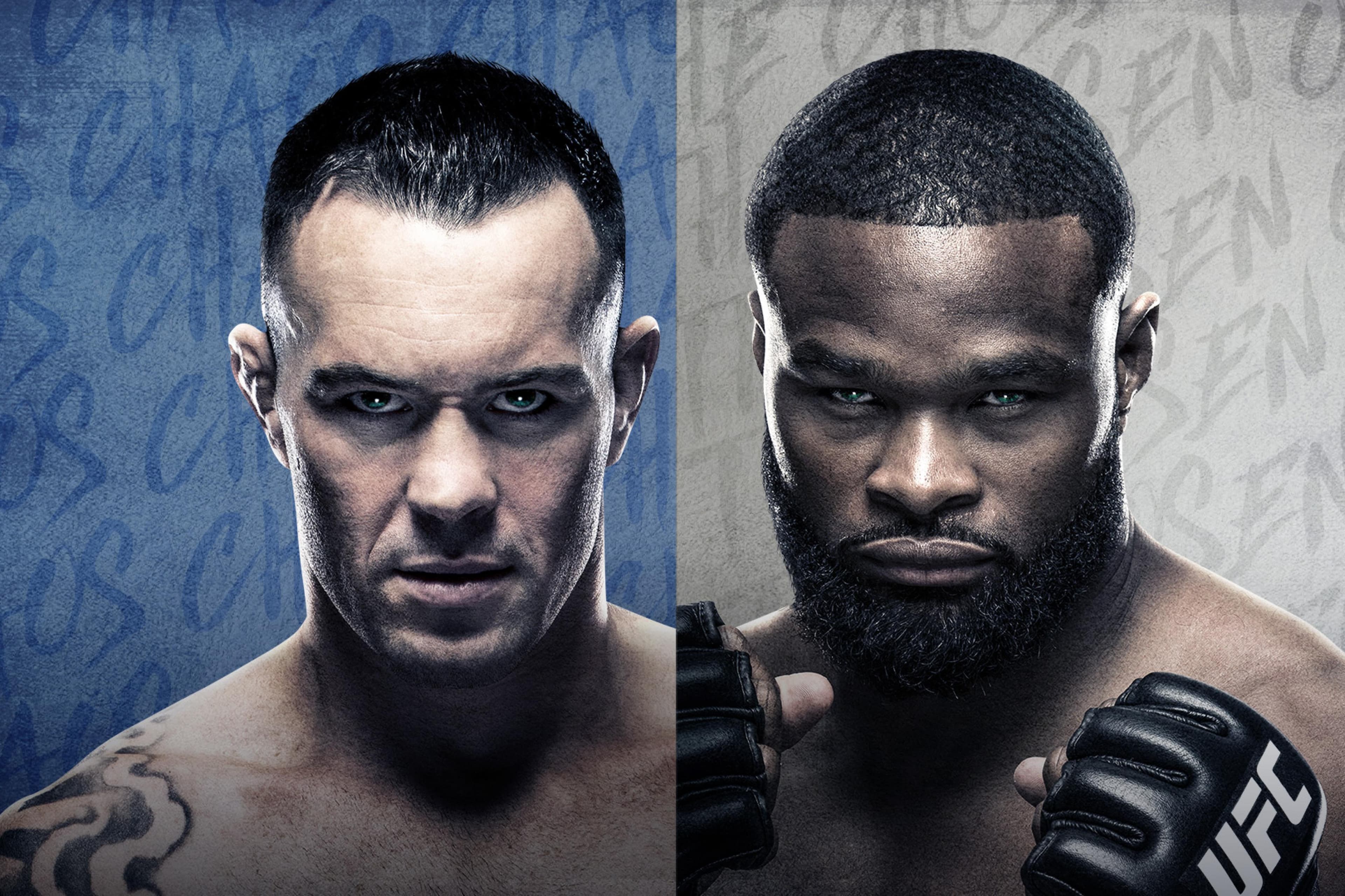 UFC Fight Night: Covington vs. Woodley event art
