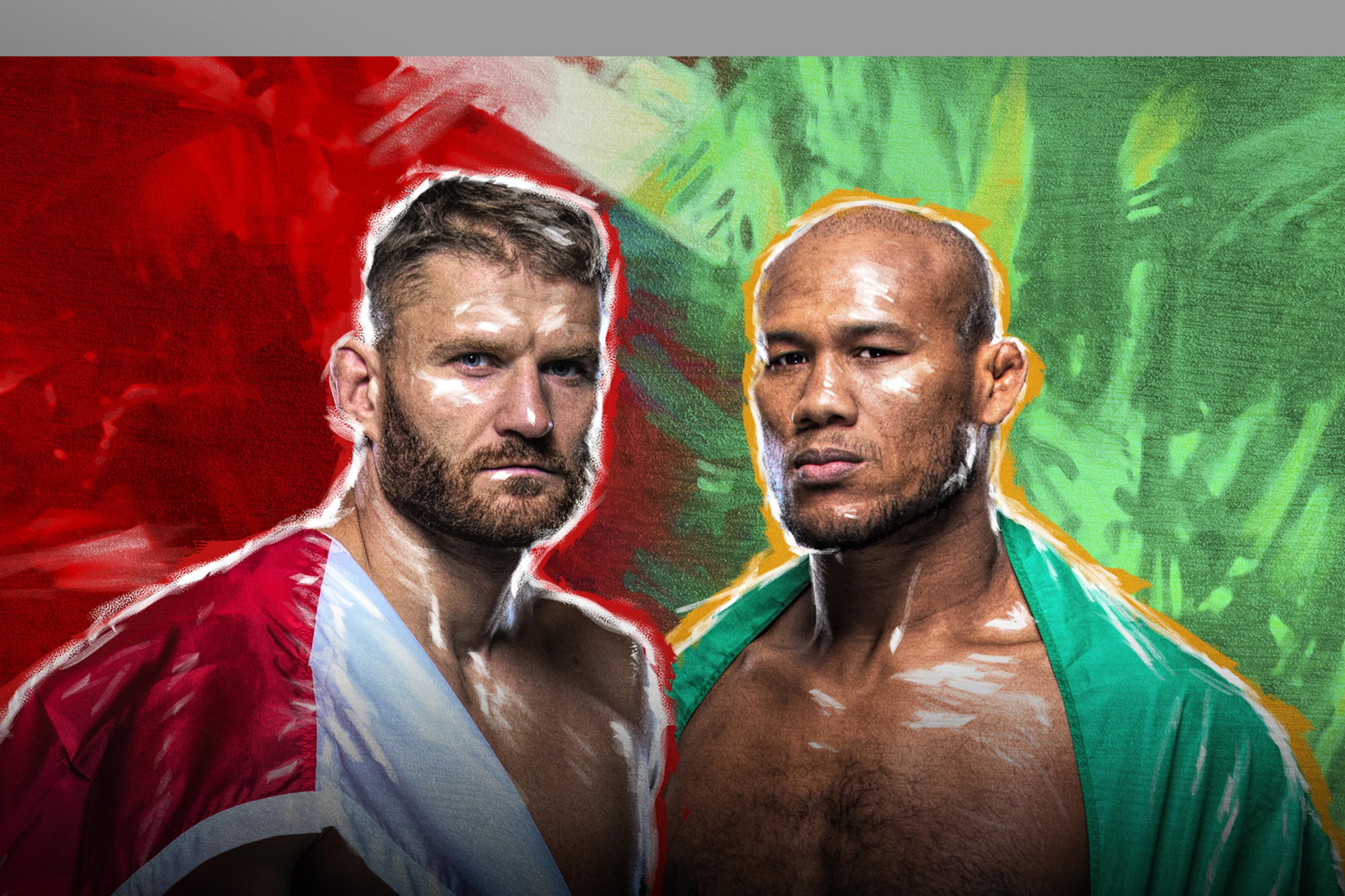 UFC Fight Night: Blachowicz vs. Jacare event art