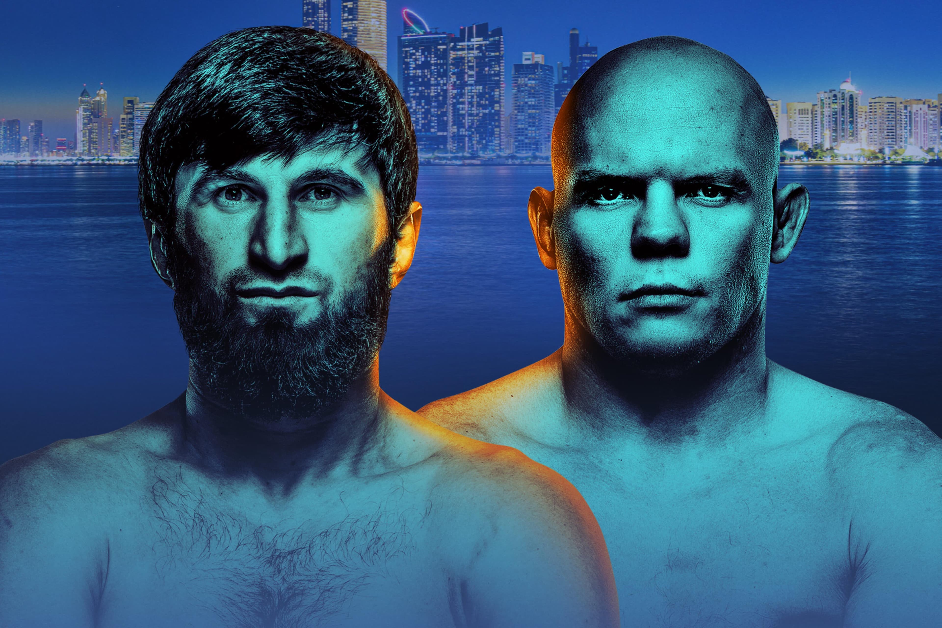 UFC Fight Night: Ankalaev vs. Guskov event art