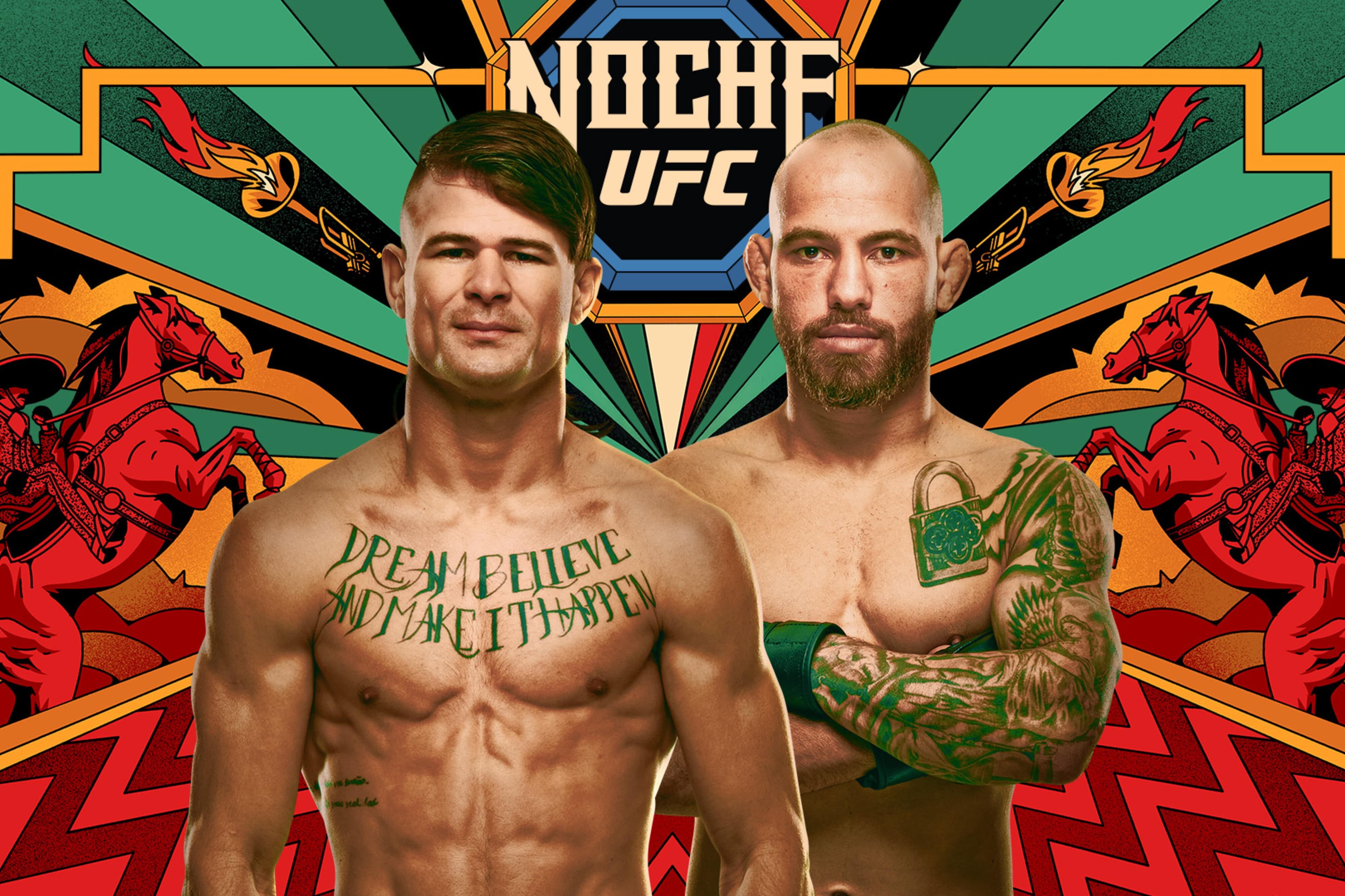 Noche UFC: Lopes vs. Silva event art