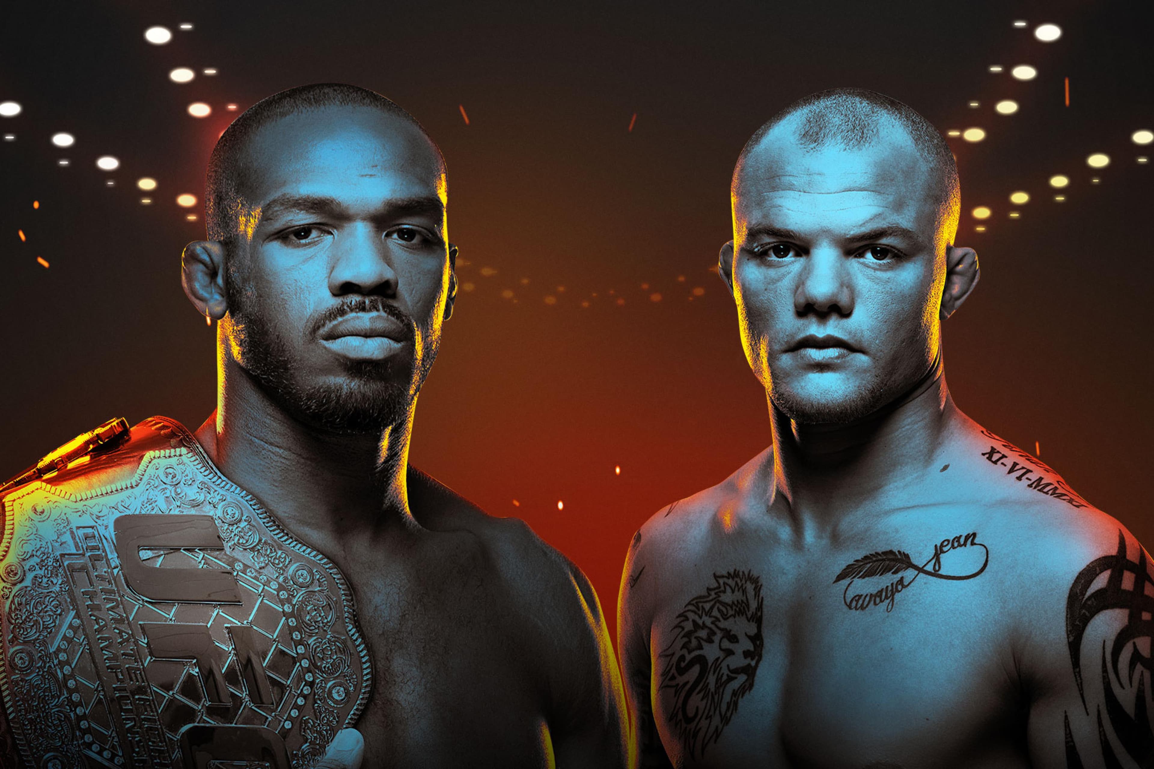 UFC 235: Jones vs. Smith event art
