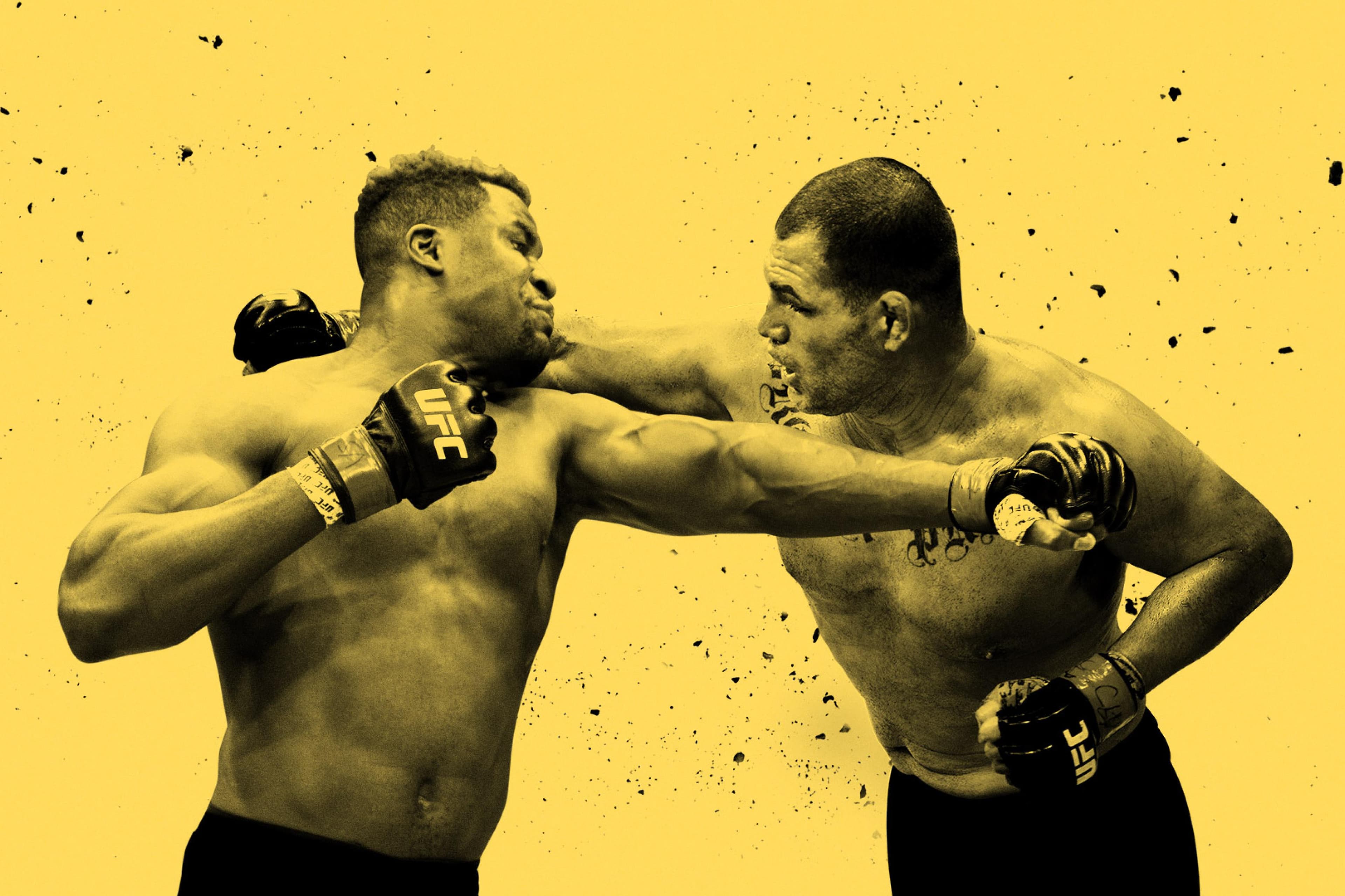 UFC Fight Night: Ngannou vs. Velasquez event art
