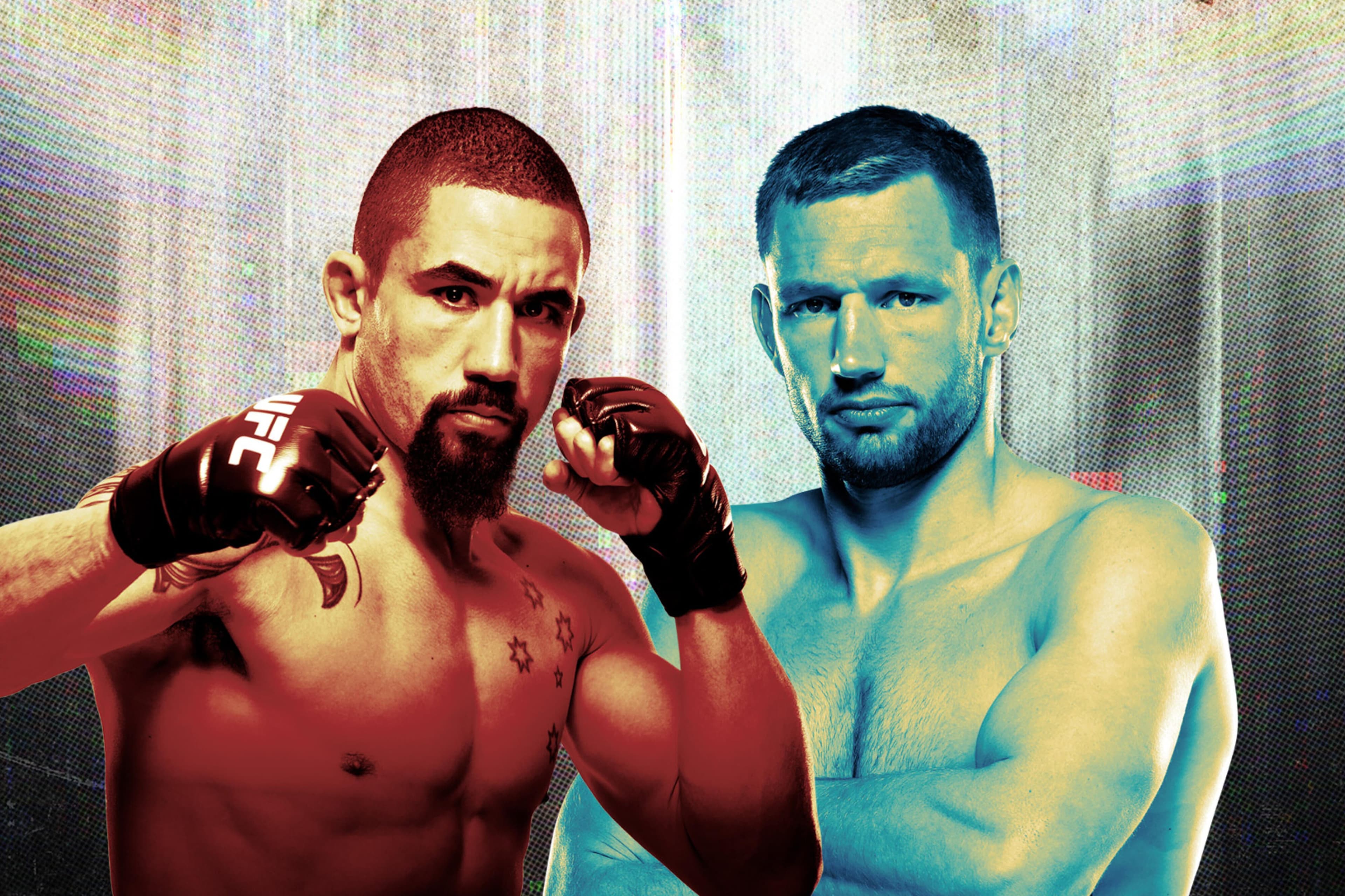 UFC Fight Night: Whittaker vs. De Ridder event art