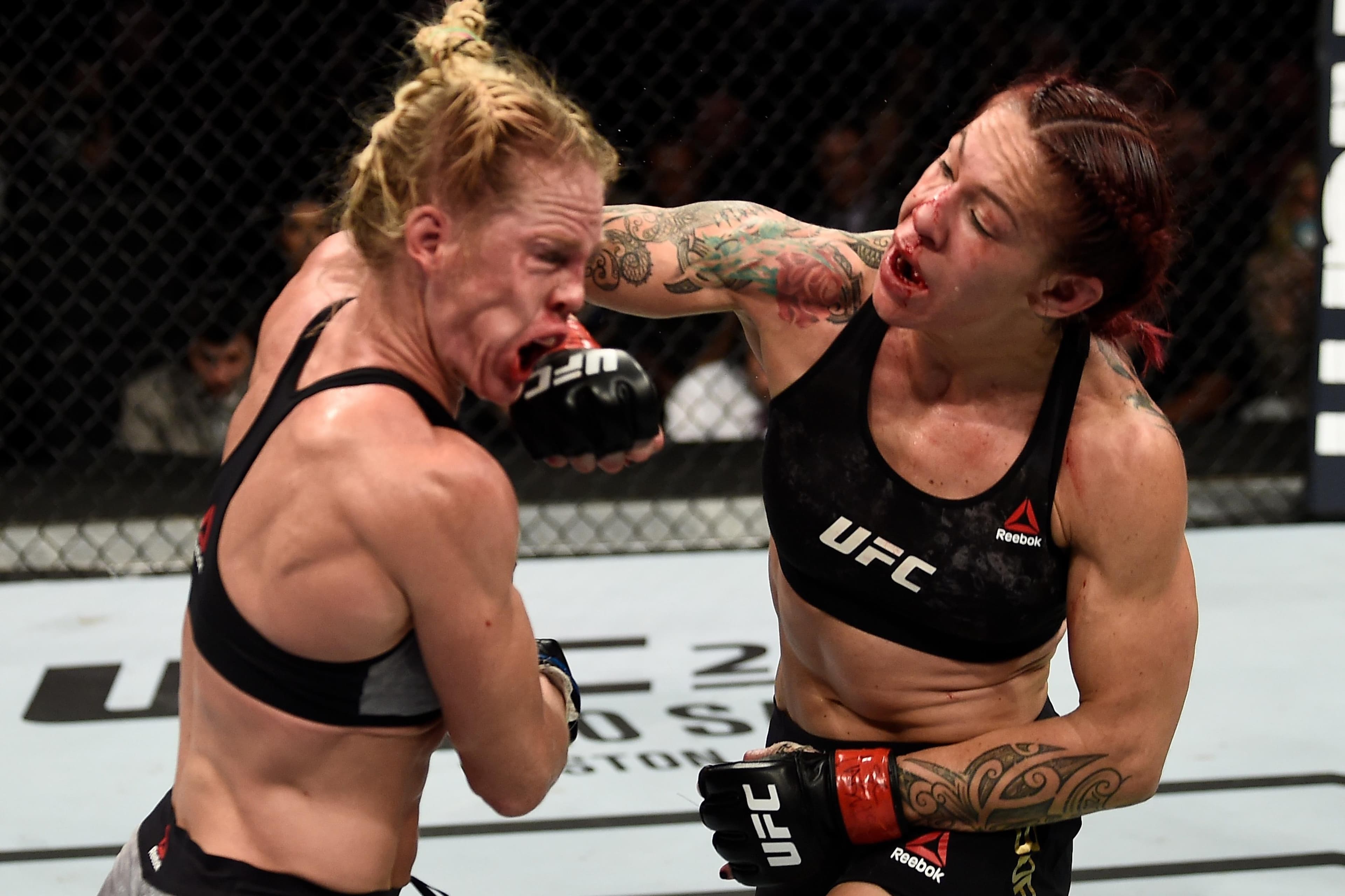 UFC 219: Cyborg vs. Holm event art