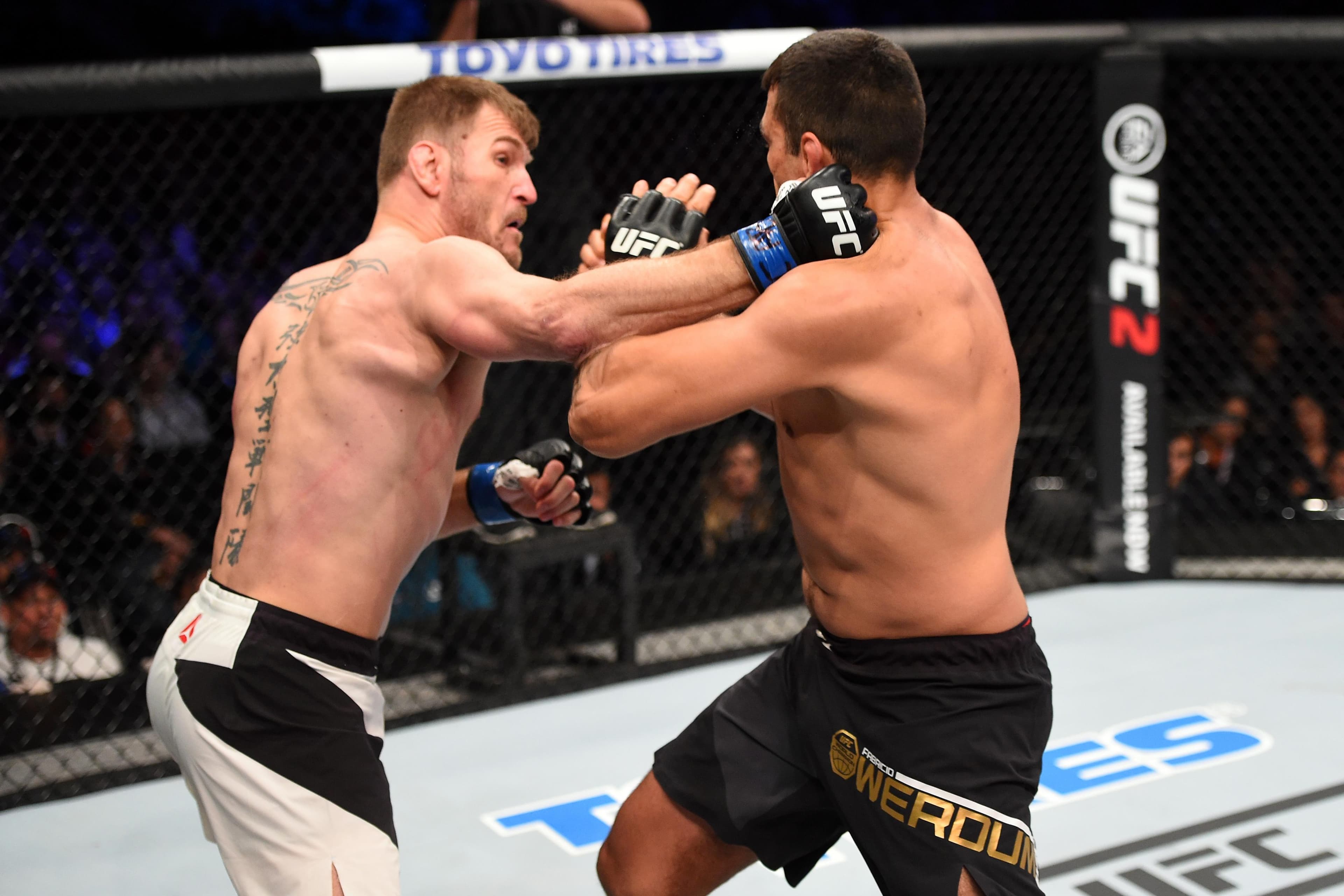 UFC 198: Werdum vs Miocic event art