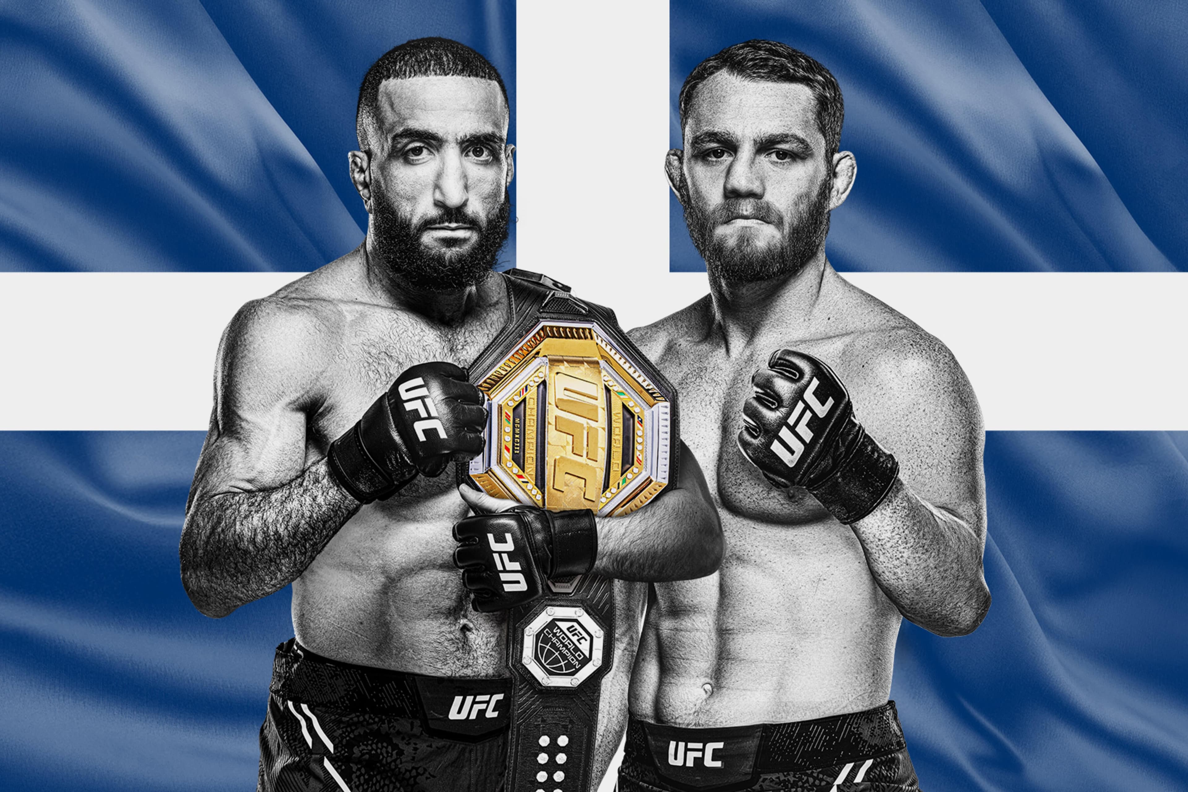 UFC 315: Muhammad vs. Della Maddalena event art