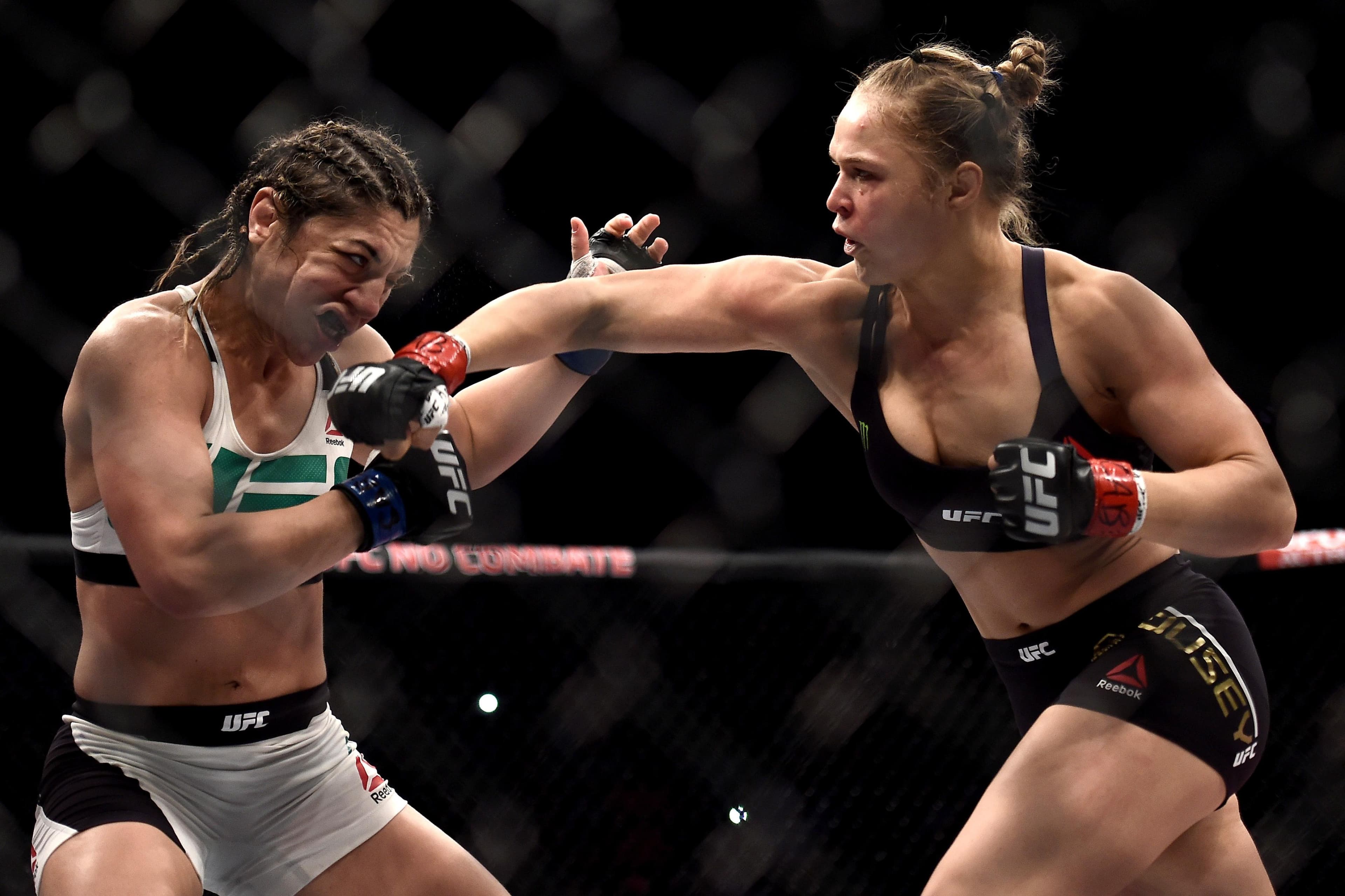 UFC 190: Rousey vs Correia event art