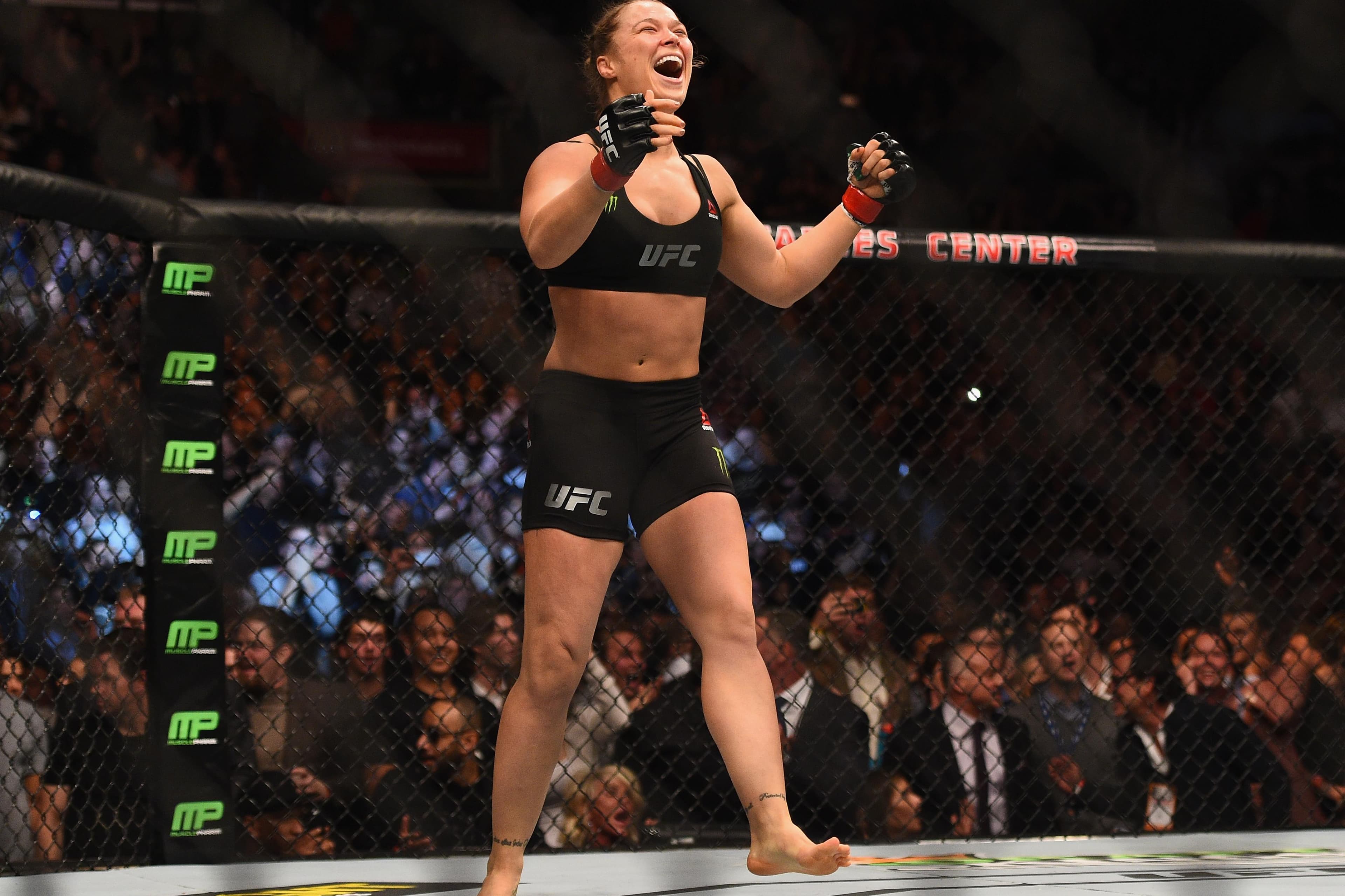 UFC 184: Rousey vs Zingano event art