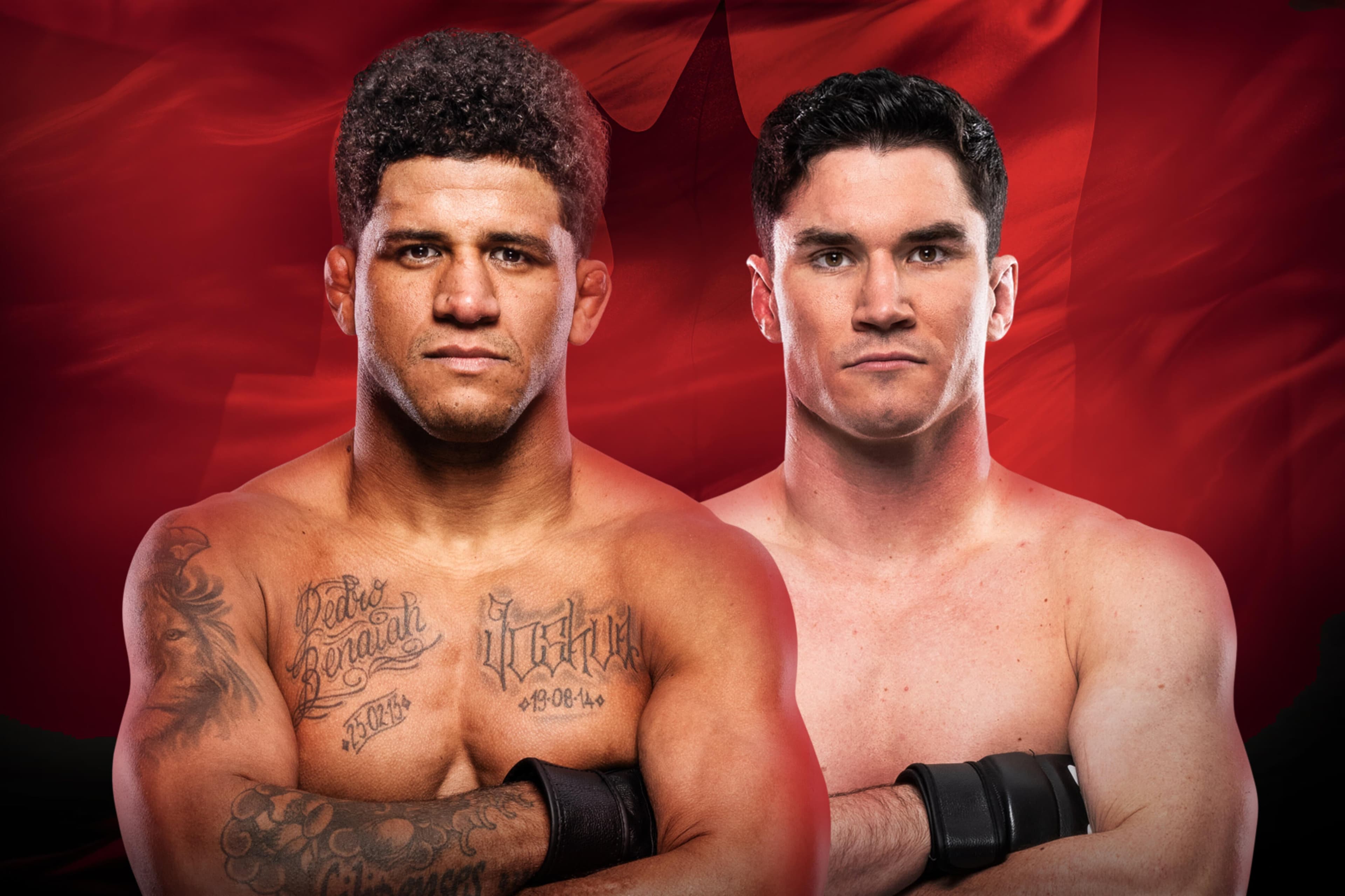 UFC Fight Night: Burns vs. Malott event art