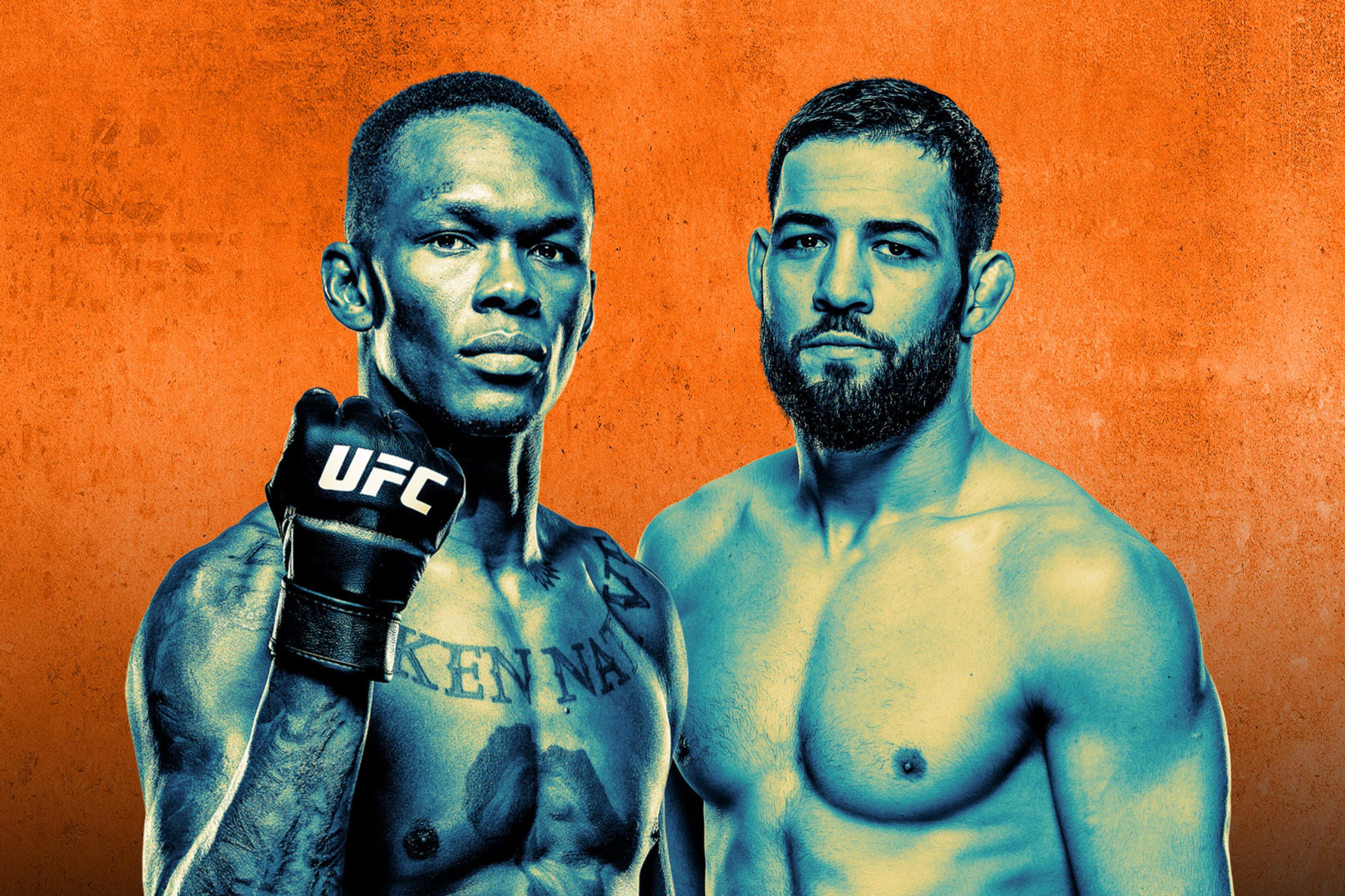 UFC Fight Night: Adesanya vs. Imavov event art