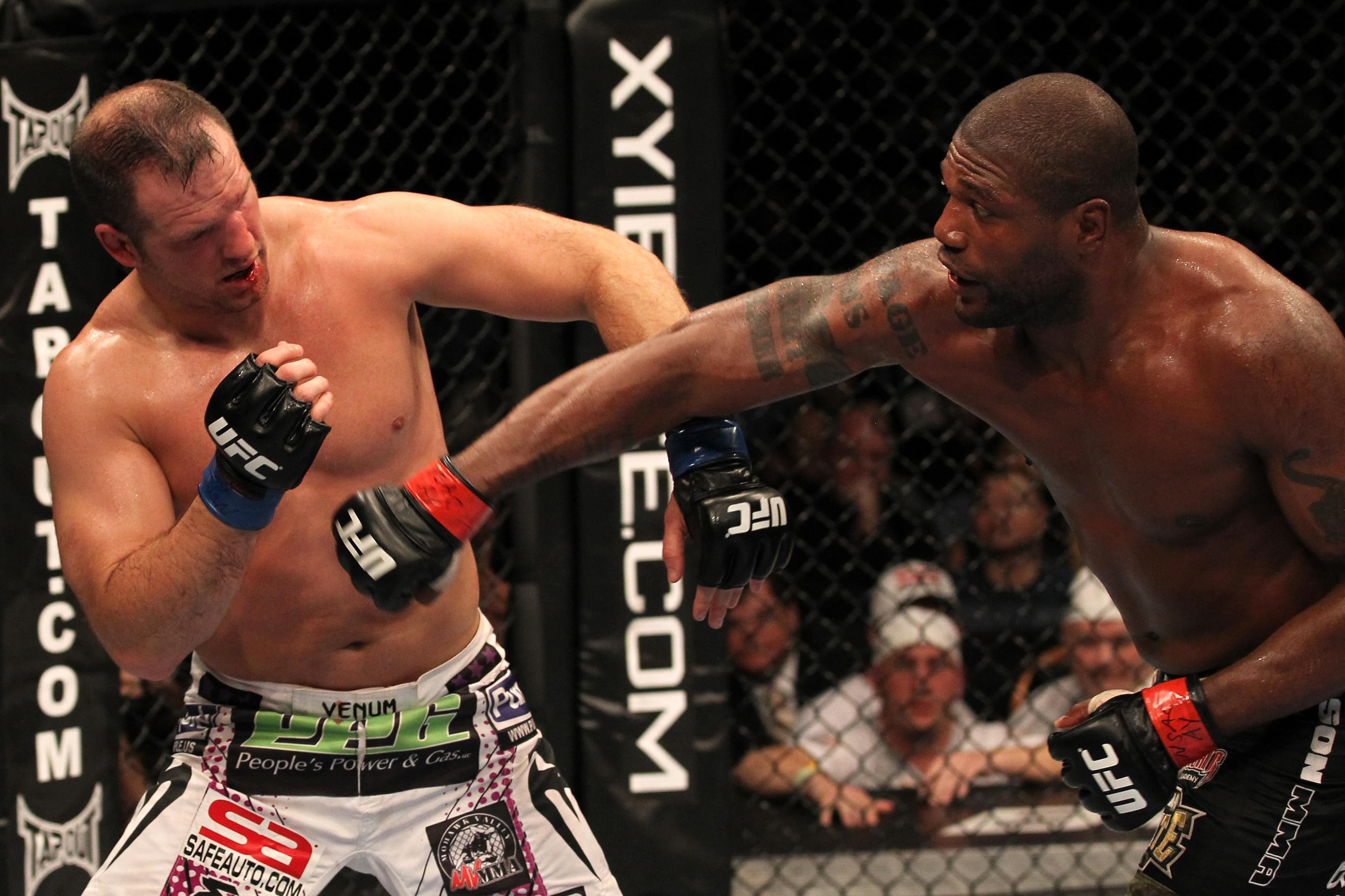 UFC 130: Rampage vs Hamill event art