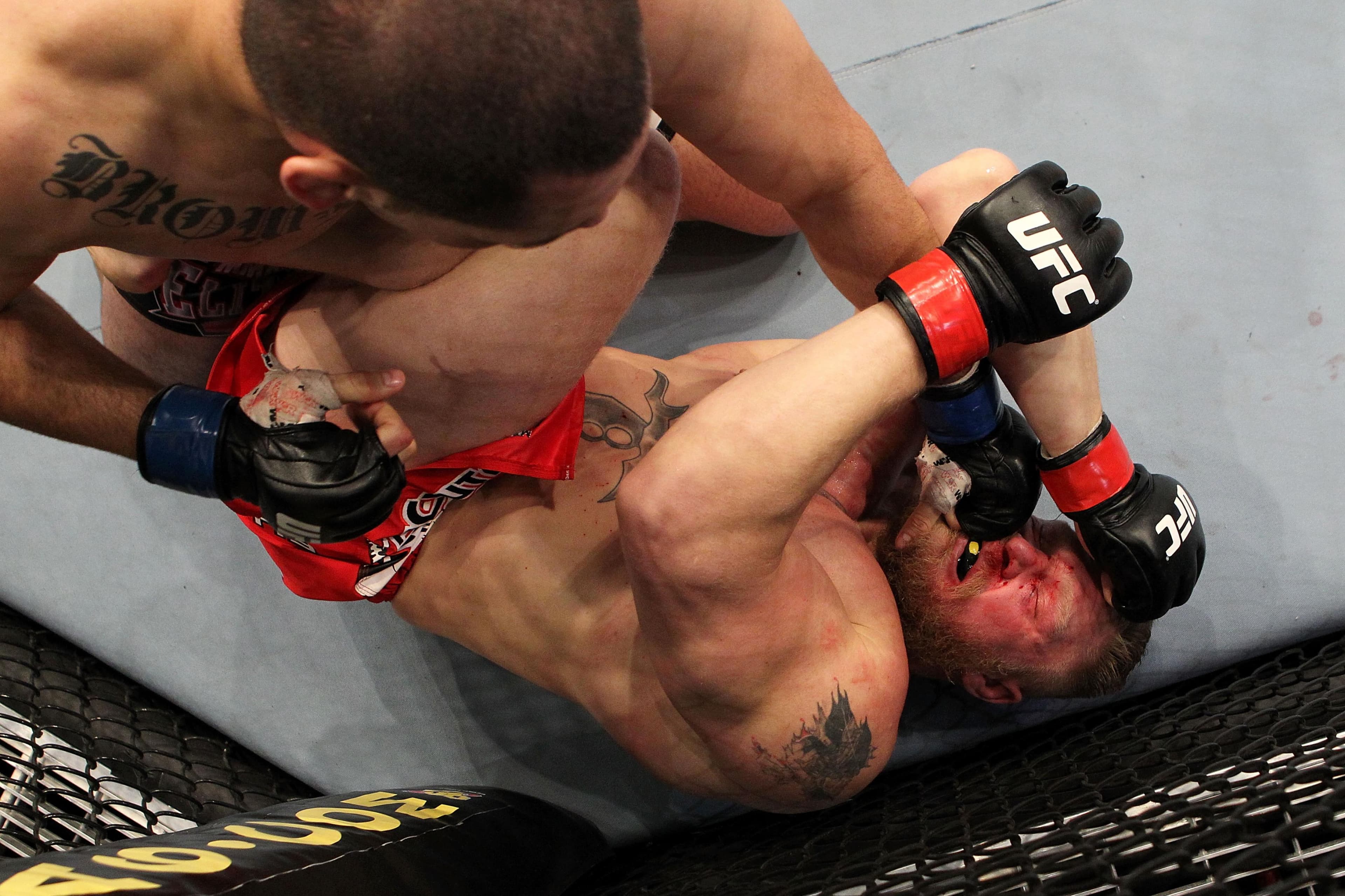 UFC 121: Lesnar vs Velasquez event art