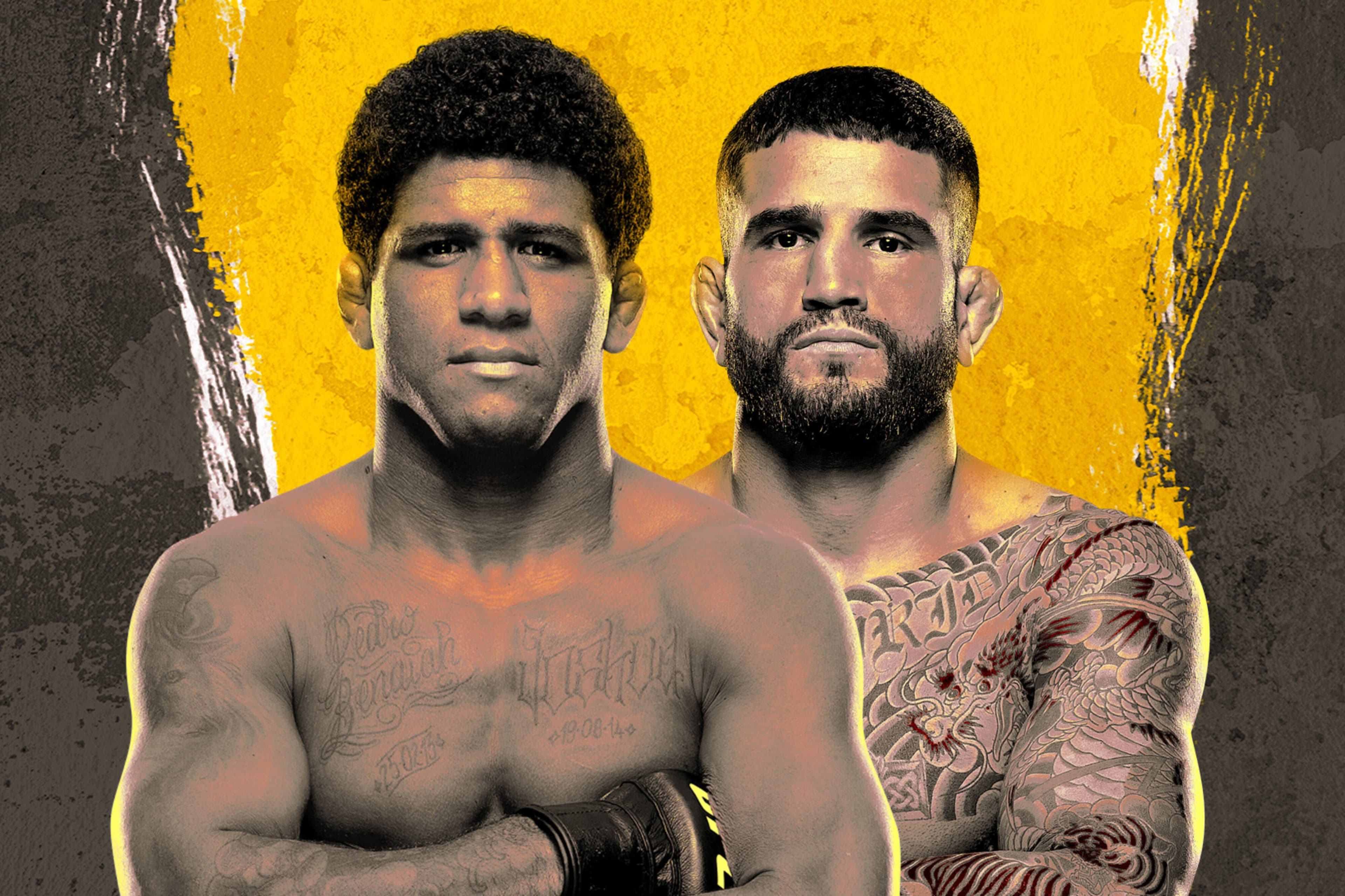 UFC Fight Night: Burns vs. Brady event art