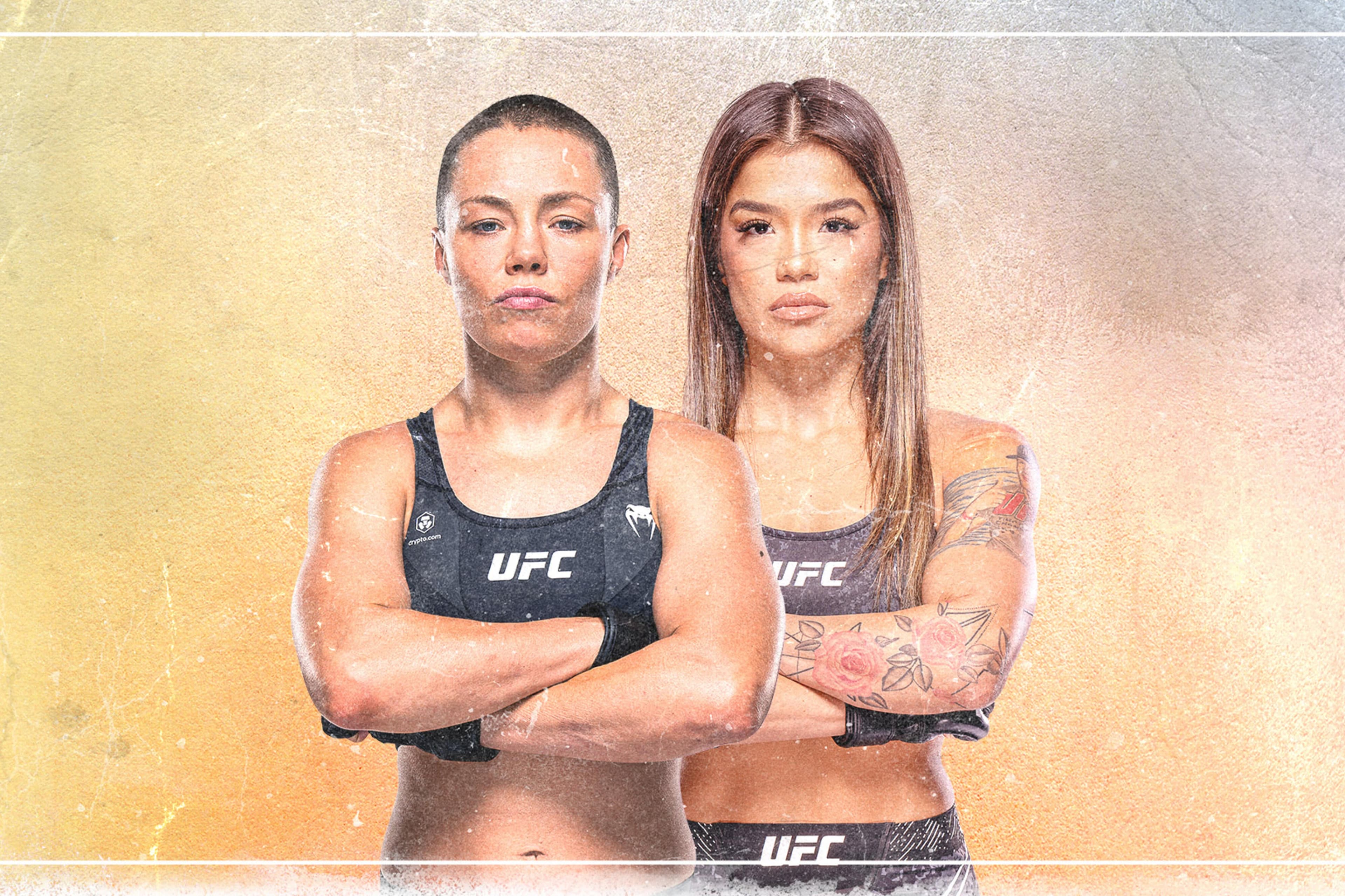 UFC Fight Night: Namajunas vs. Cortez event art