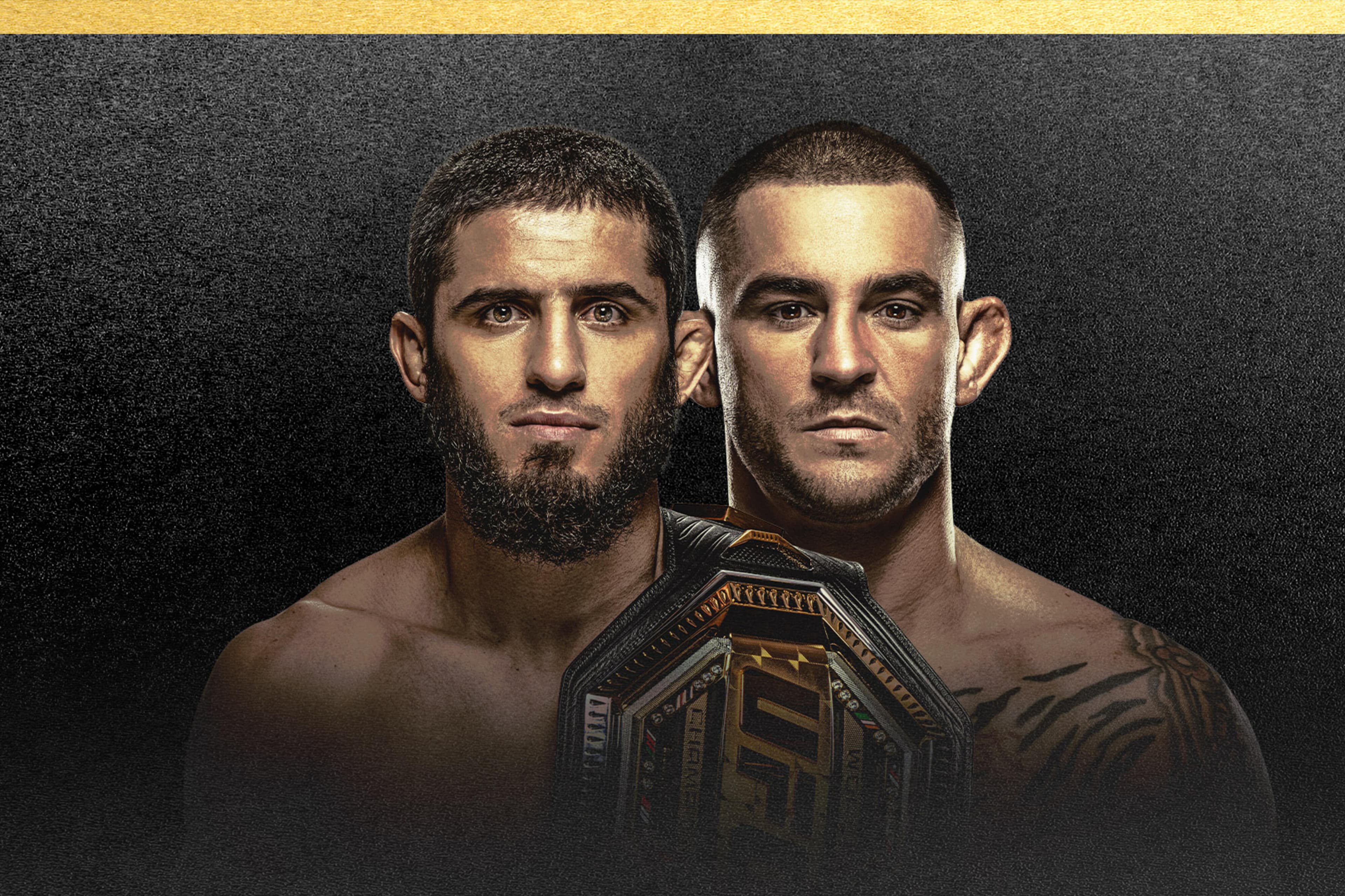 UFC 302: Makhachev vs. Poirier event art