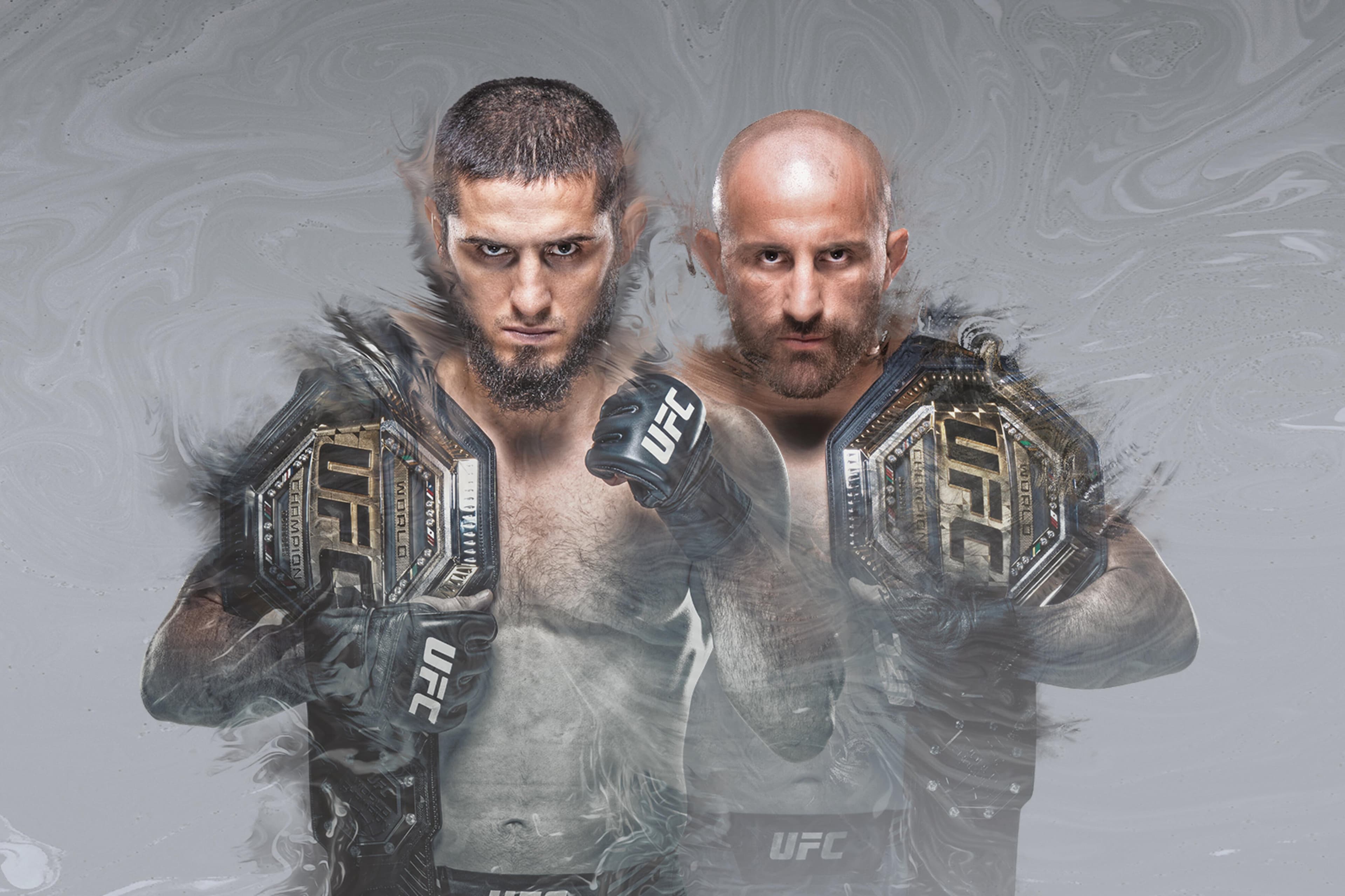 UFC 294: Makhachev vs. Volkanovski 2 event art