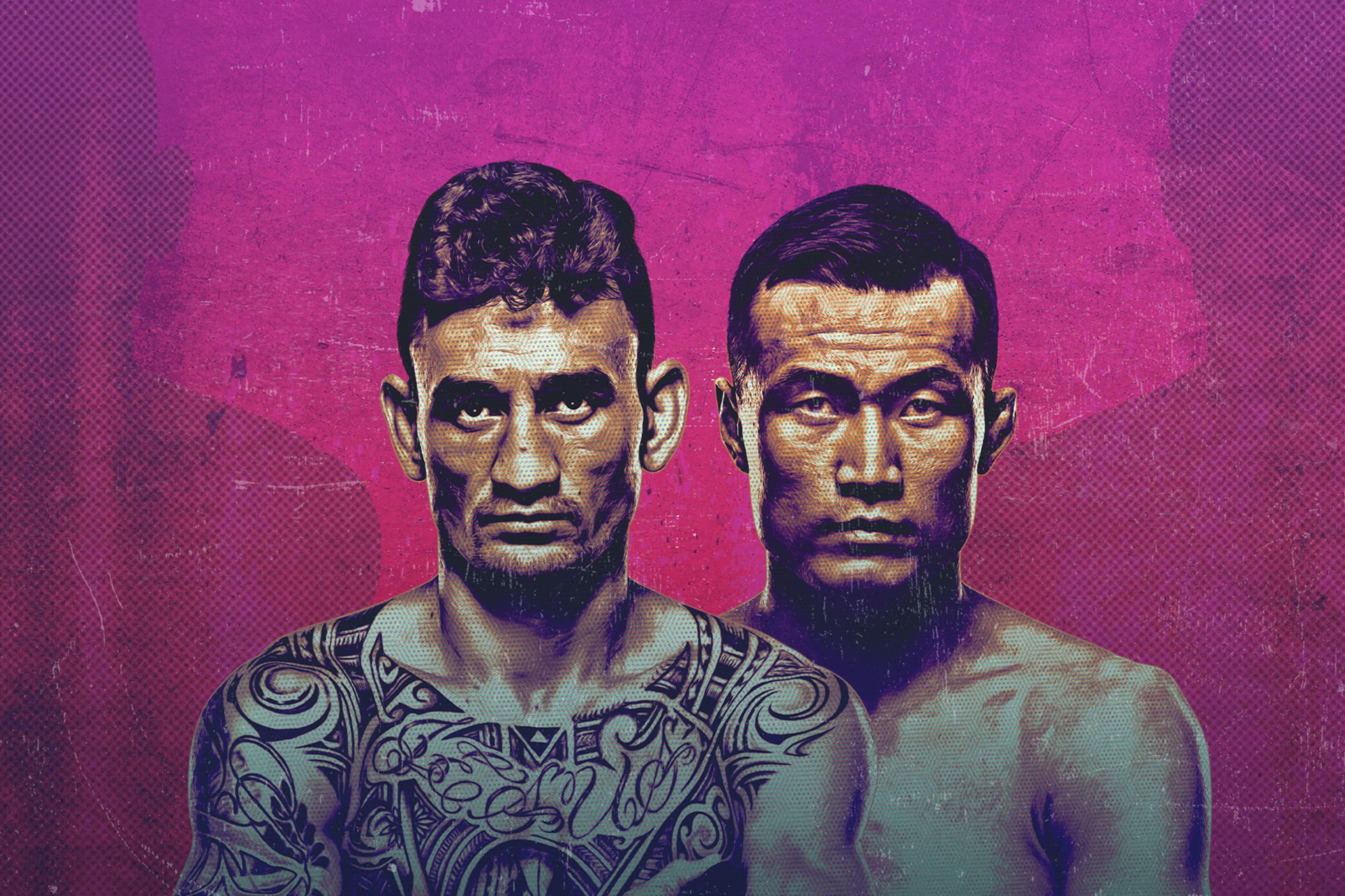 UFC Fight Night: Holloway vs. The Korean Zombie event art