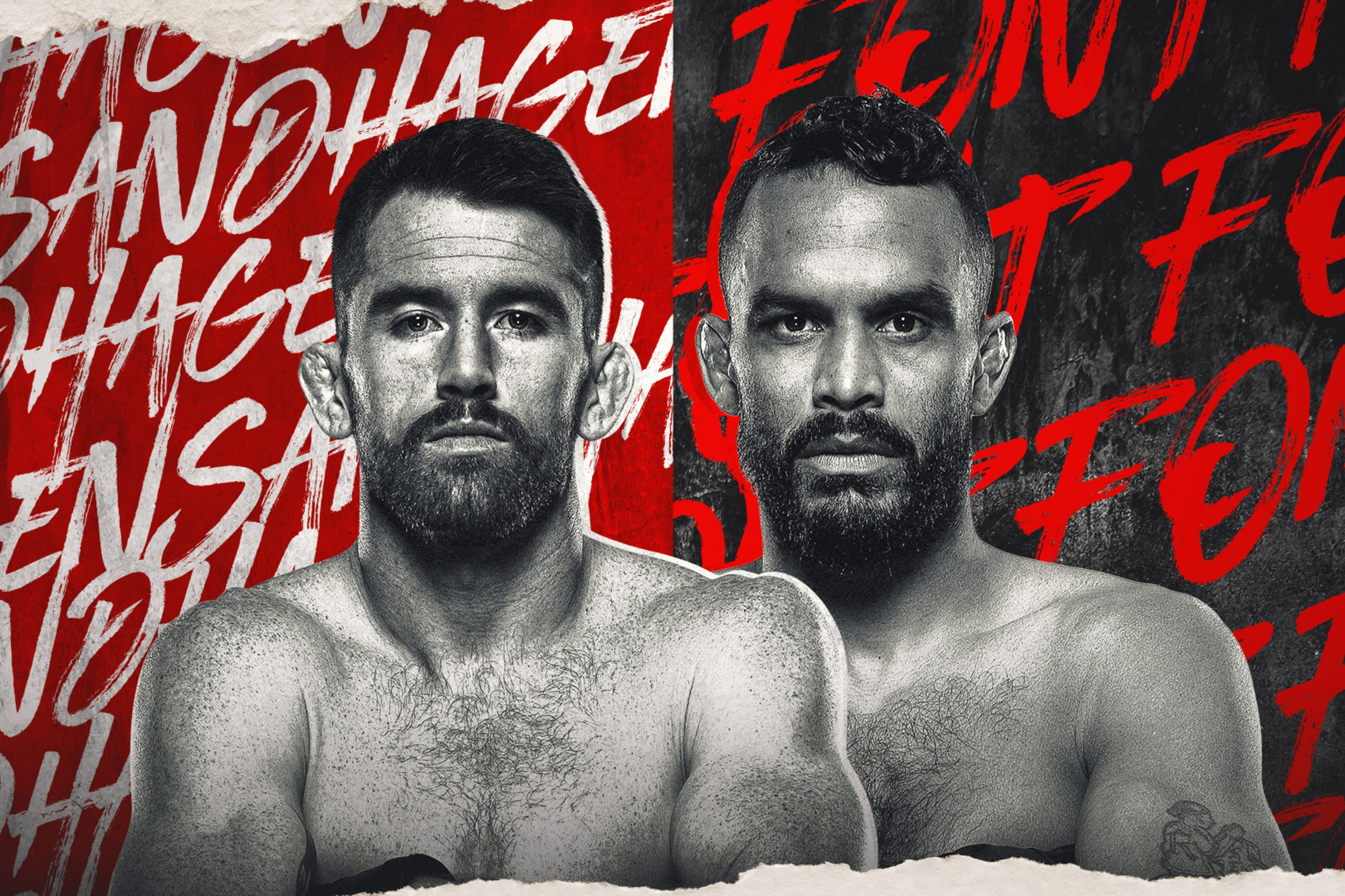 UFC Fight Night: Sandhagen vs. Font event art