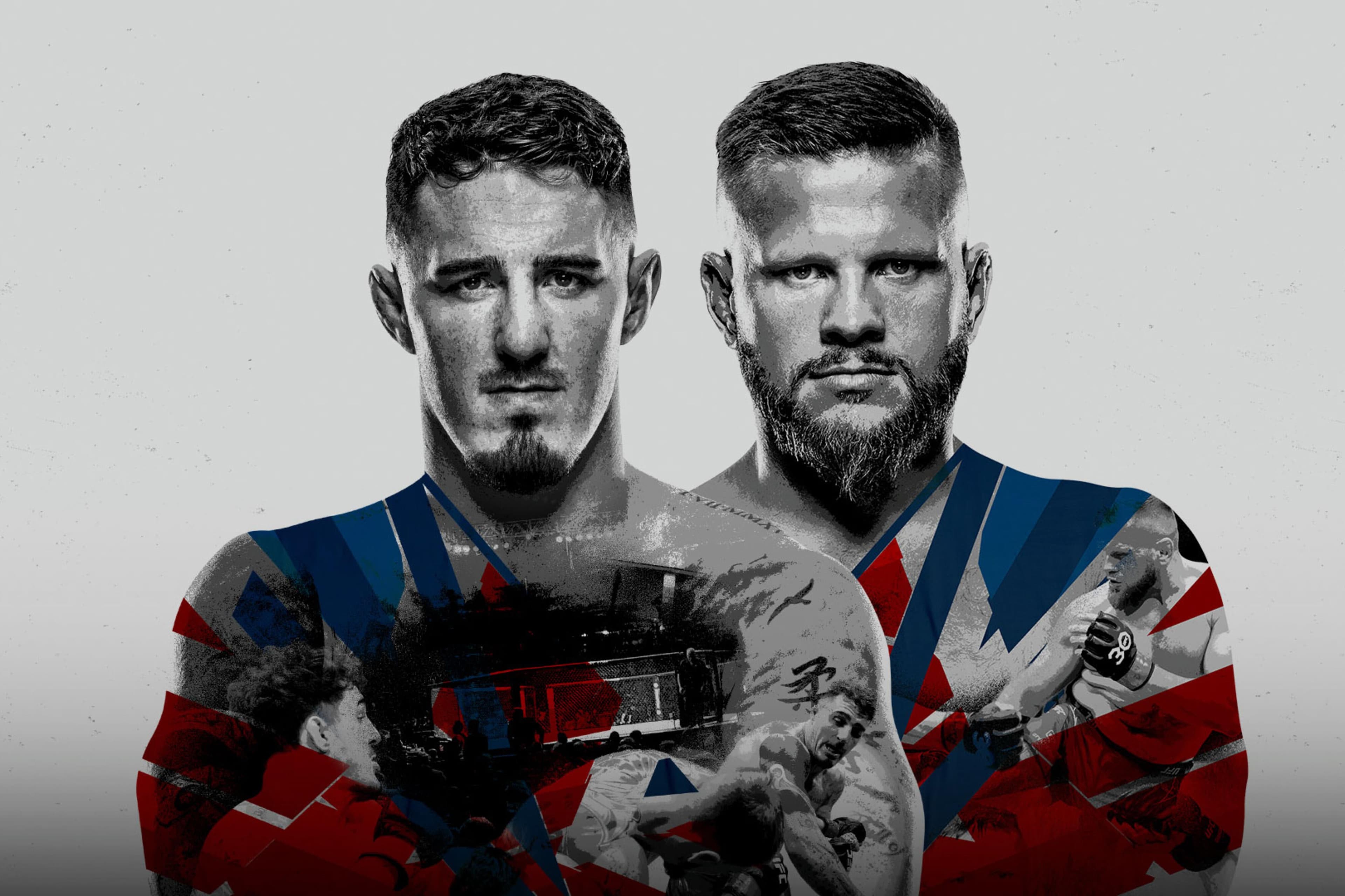 UFC Fight Night: Aspinall vs. Tybura event art