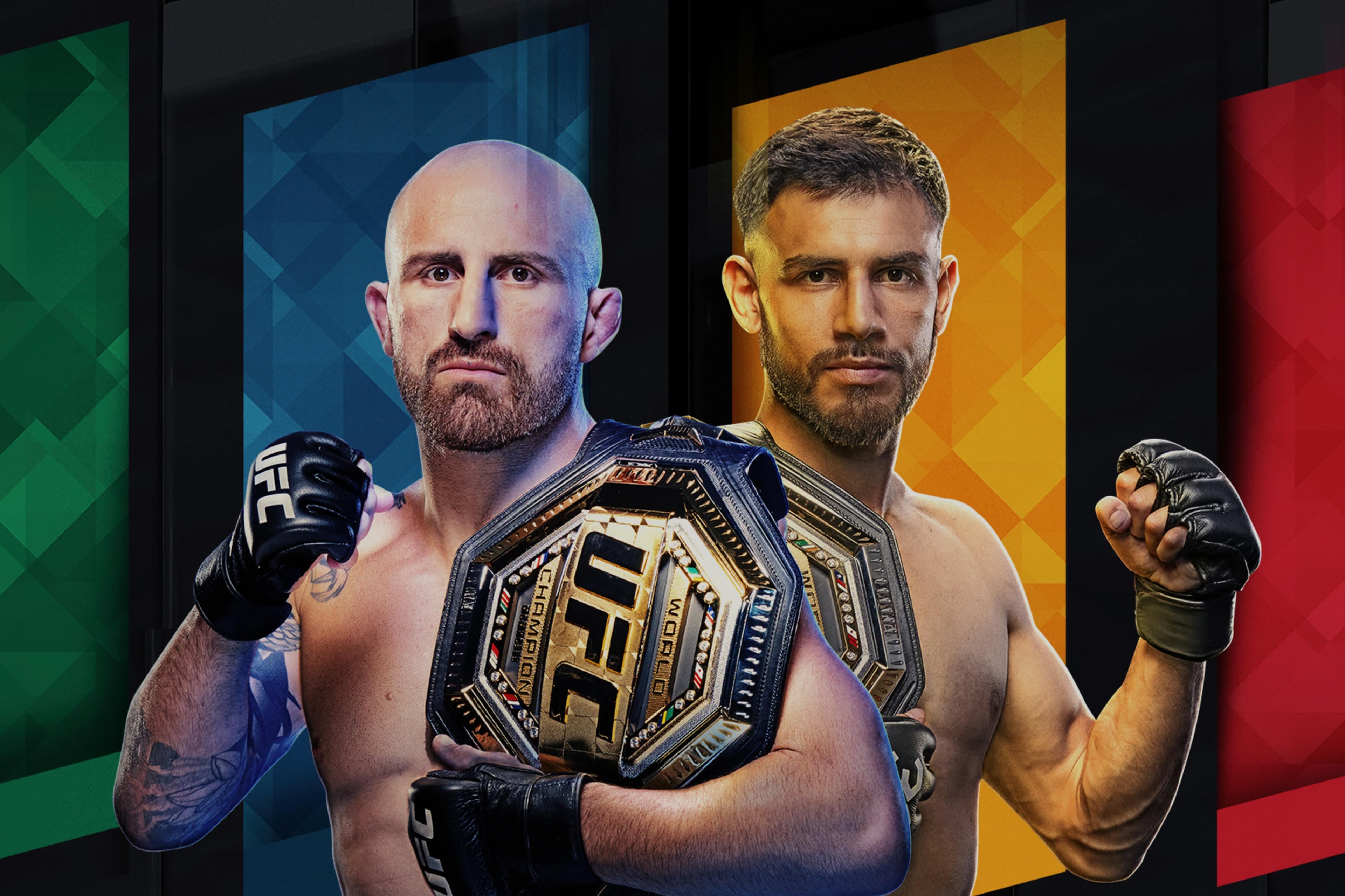 UFC 290: Volkanovski vs. Rodriguez event art