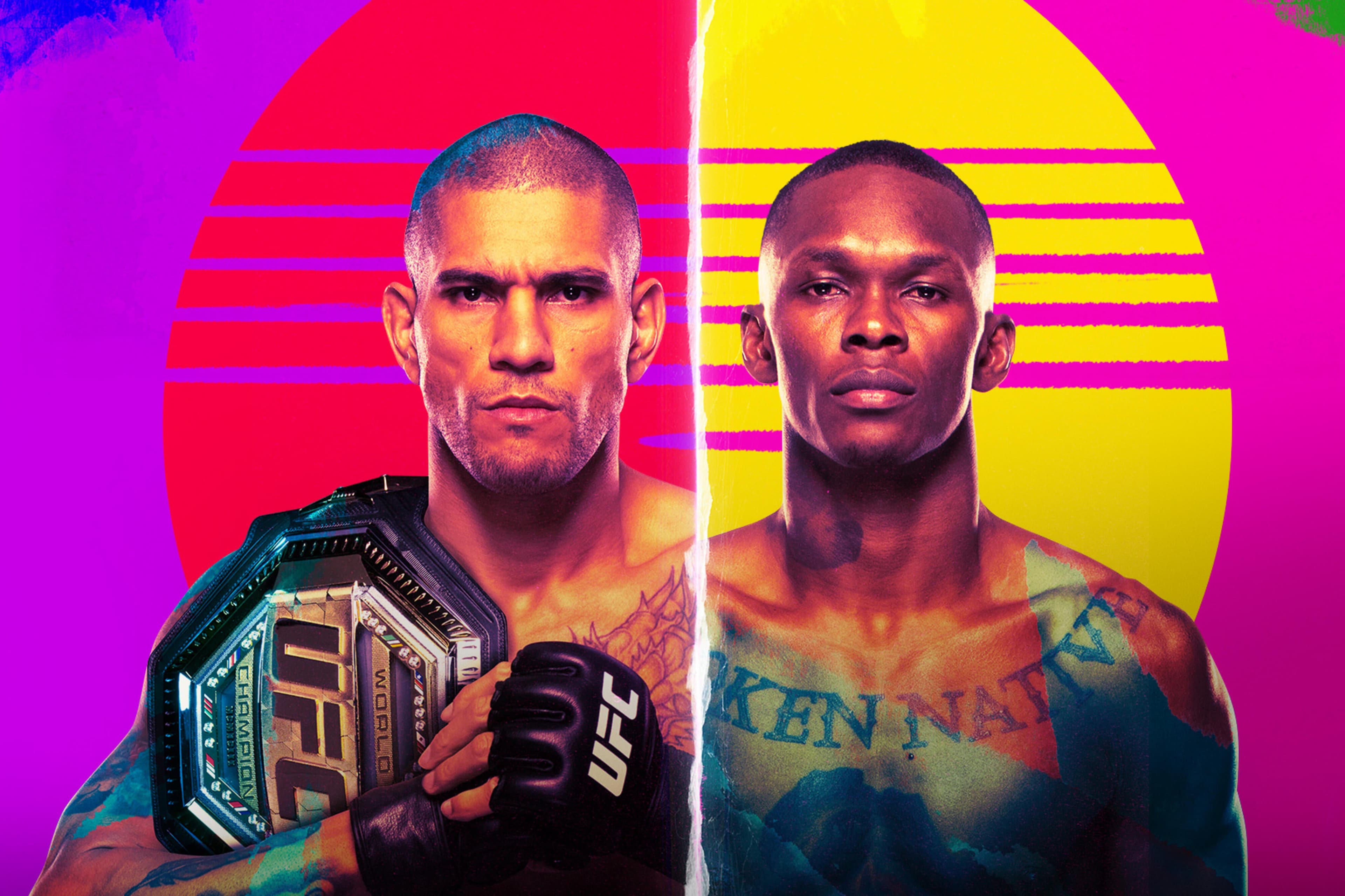 UFC 287: Pereira vs. Adesanya 2 event art