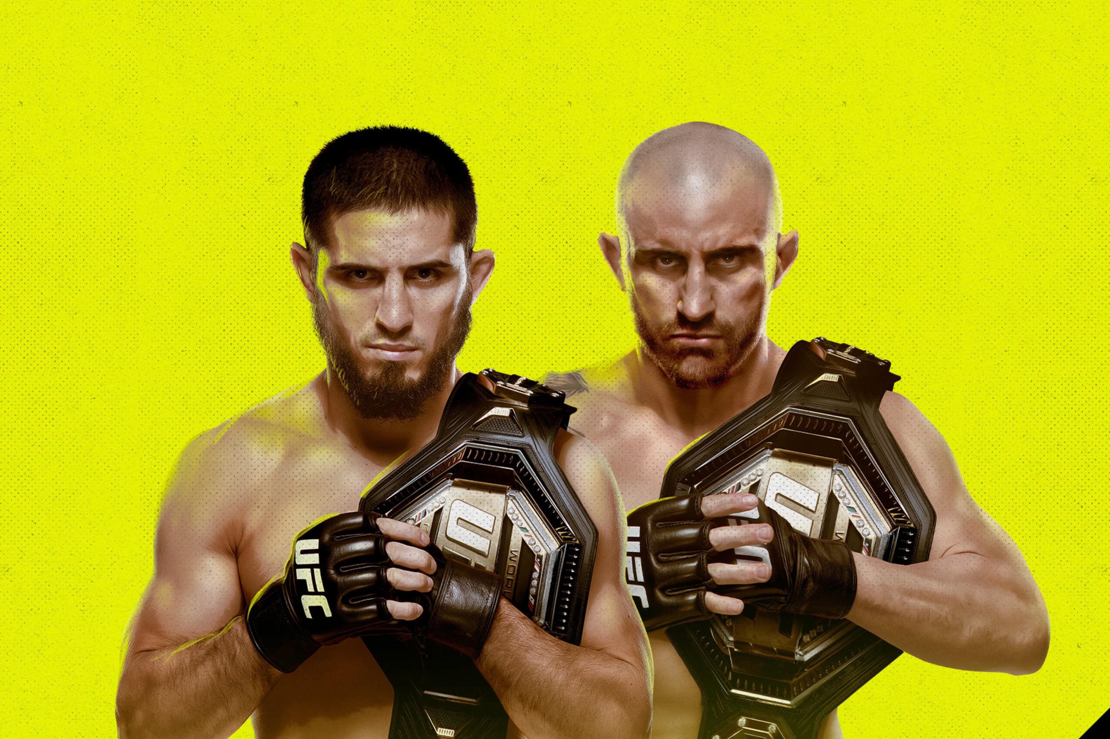 UFC 284: Makhachev vs. Volkanovski event art