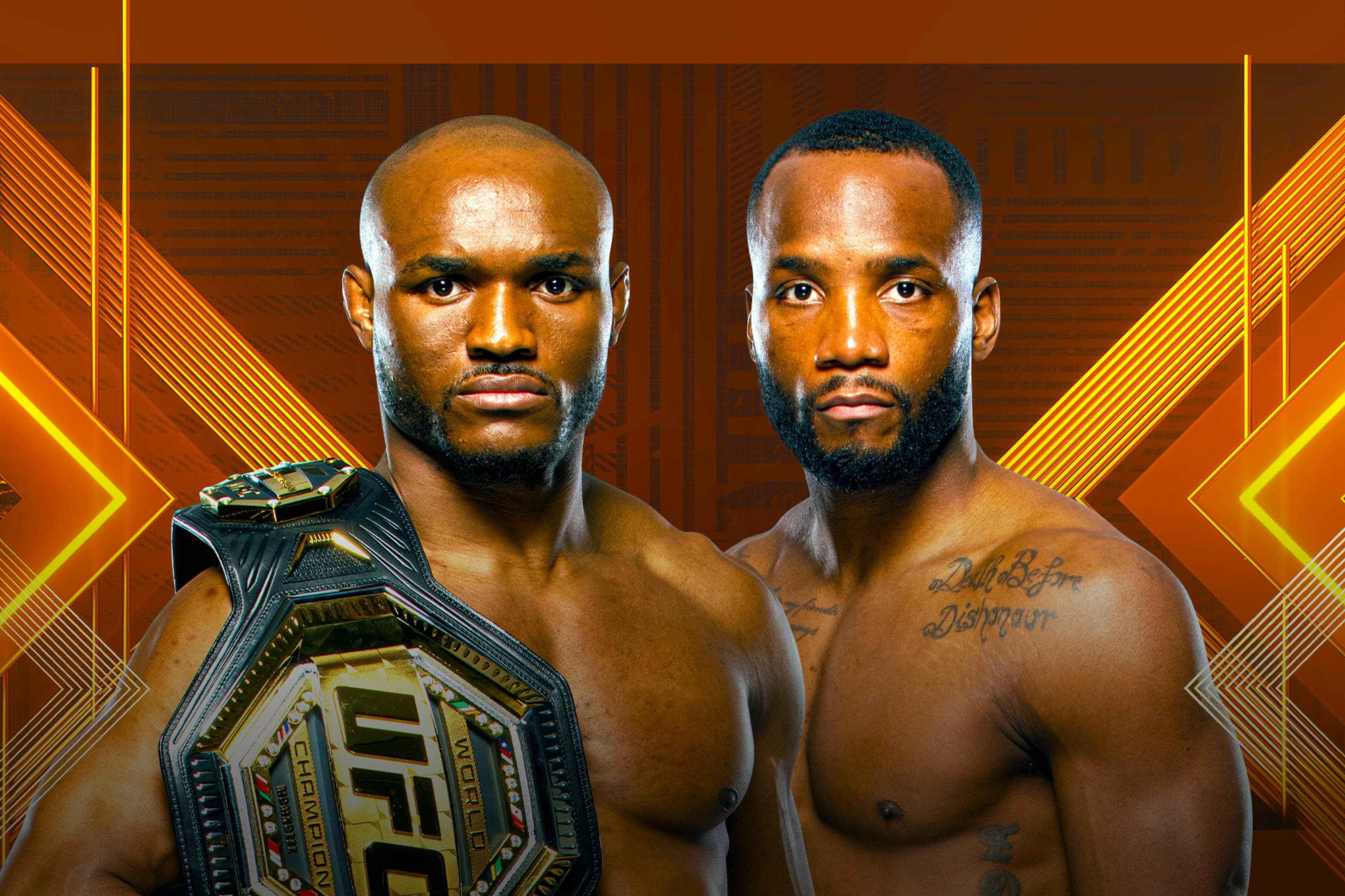 UFC 278: Usman vs. Edwards event art