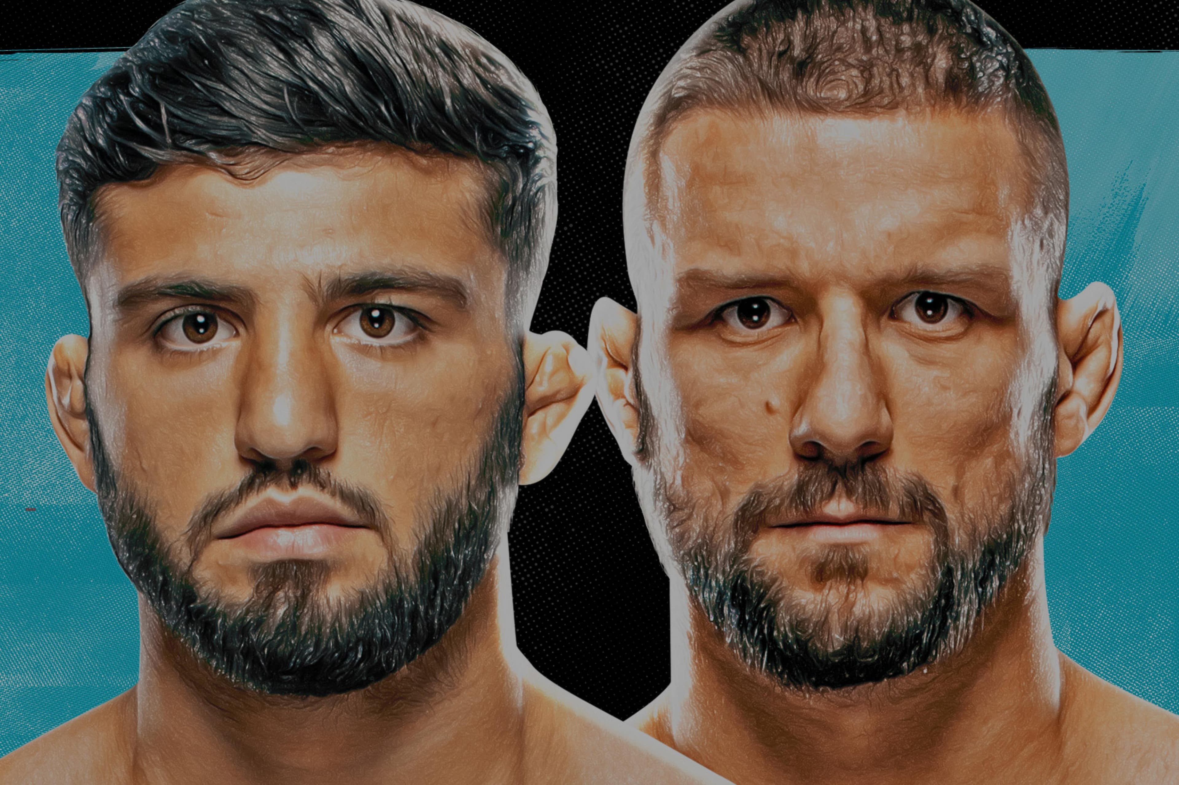 UFC Fight Night: Tsarukyan vs. Gamrot event art