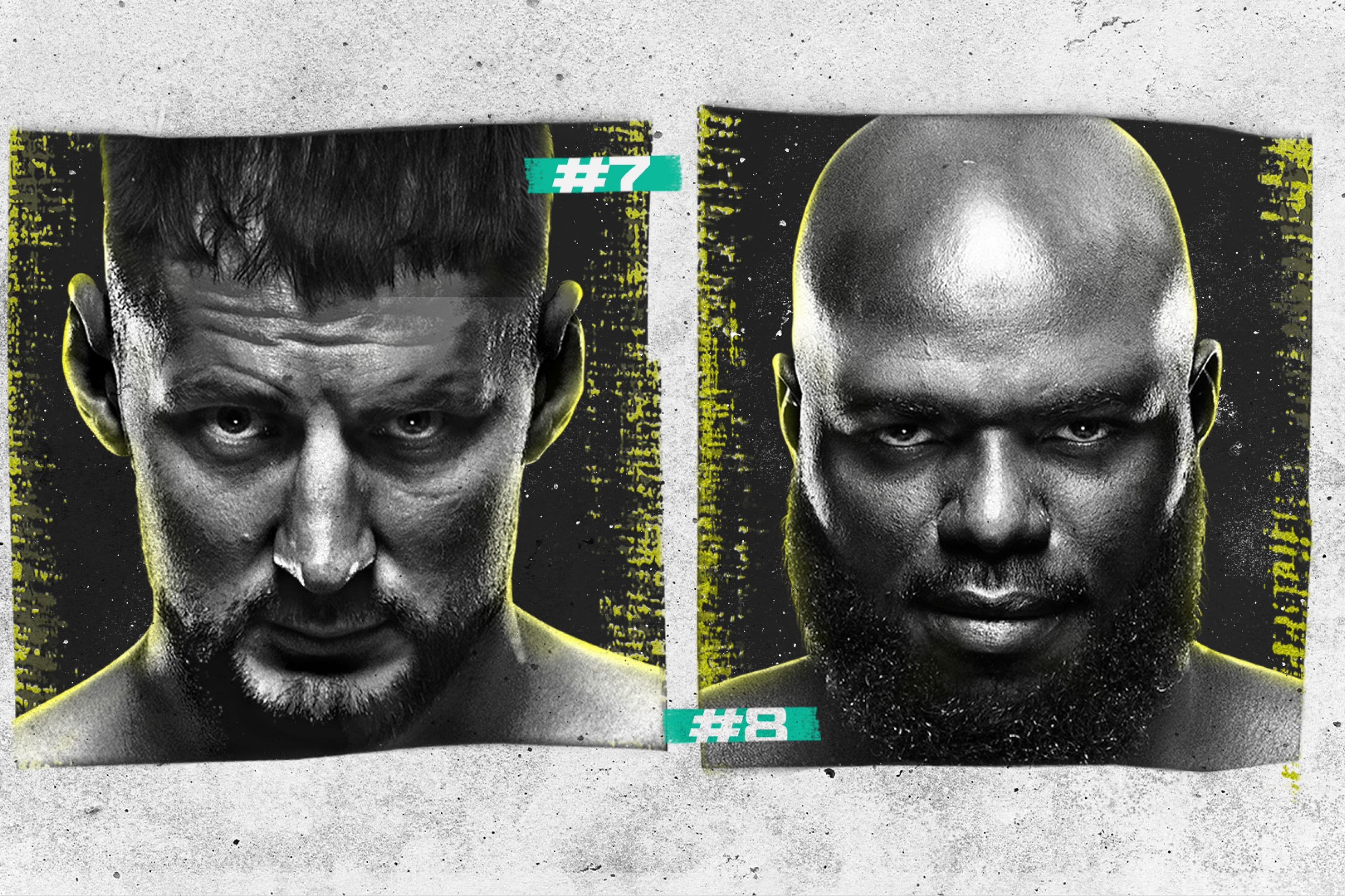 UFC Fight Night: Volkov vs. Rozenstruik event art