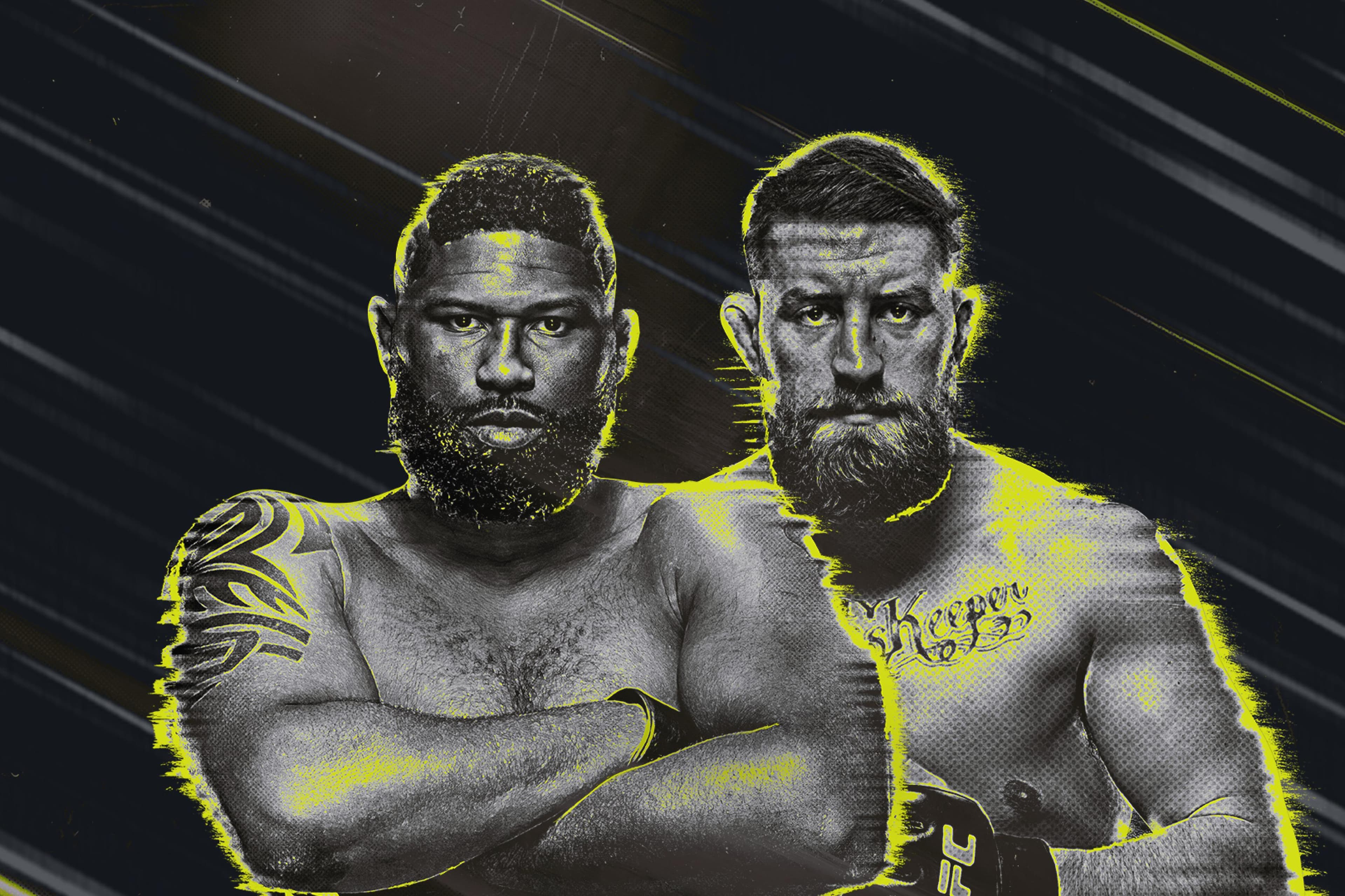 UFC Fight Night: Blaydes vs. Daukaus event art