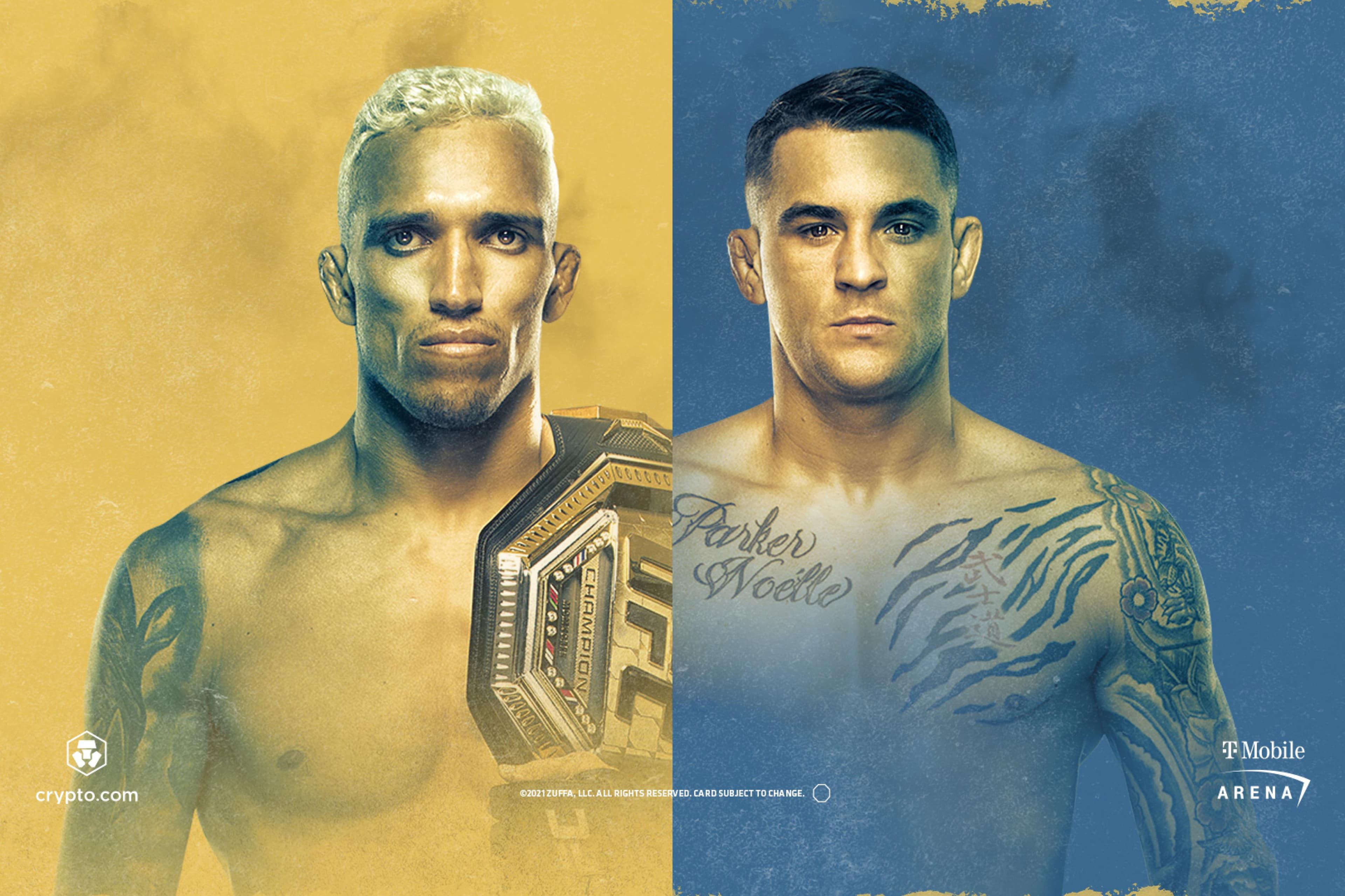 UFC 269: Oliveira vs. Poirier event art