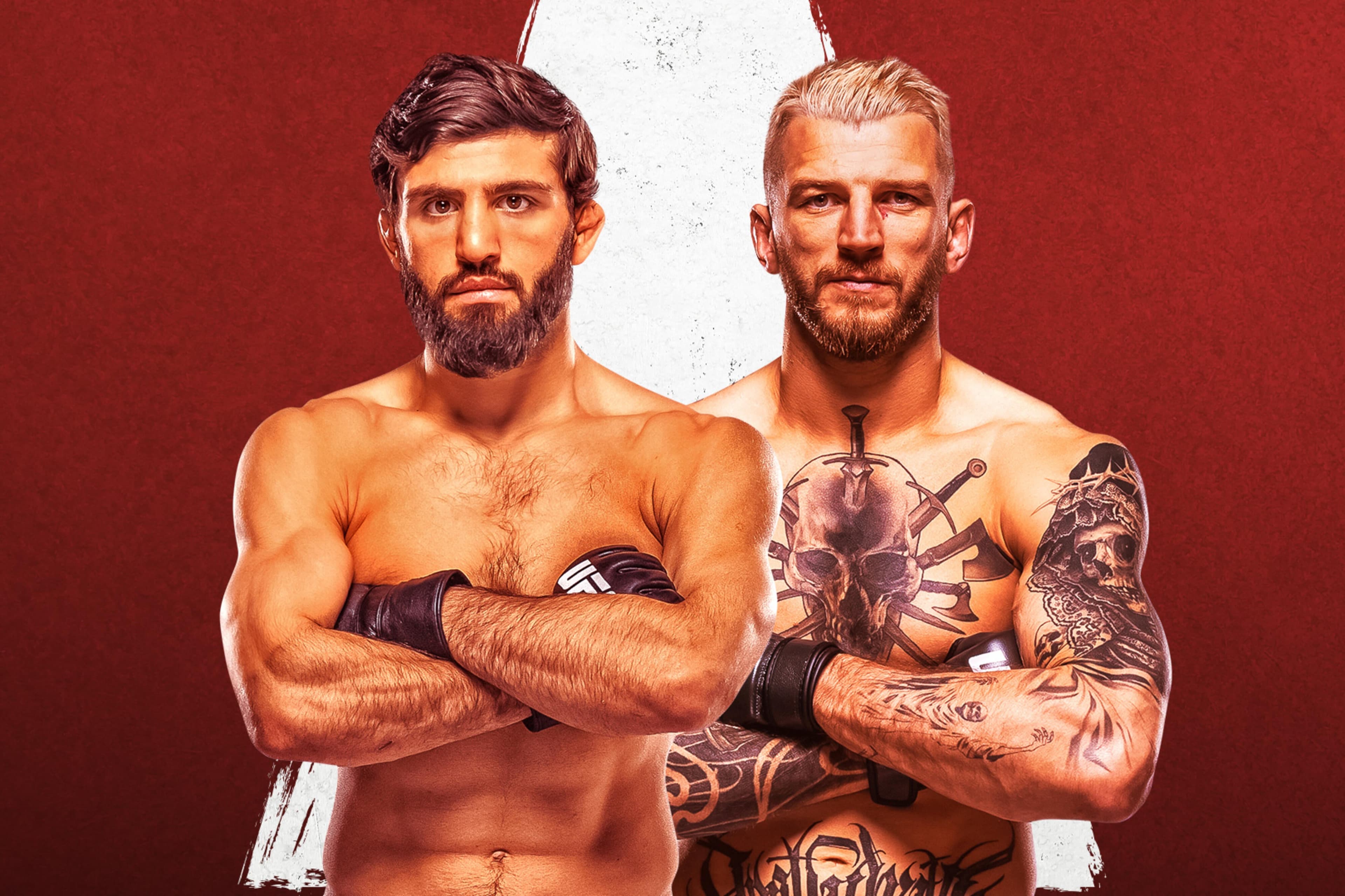 UFC Fight Night: Tsarukyan vs. Hooker event art