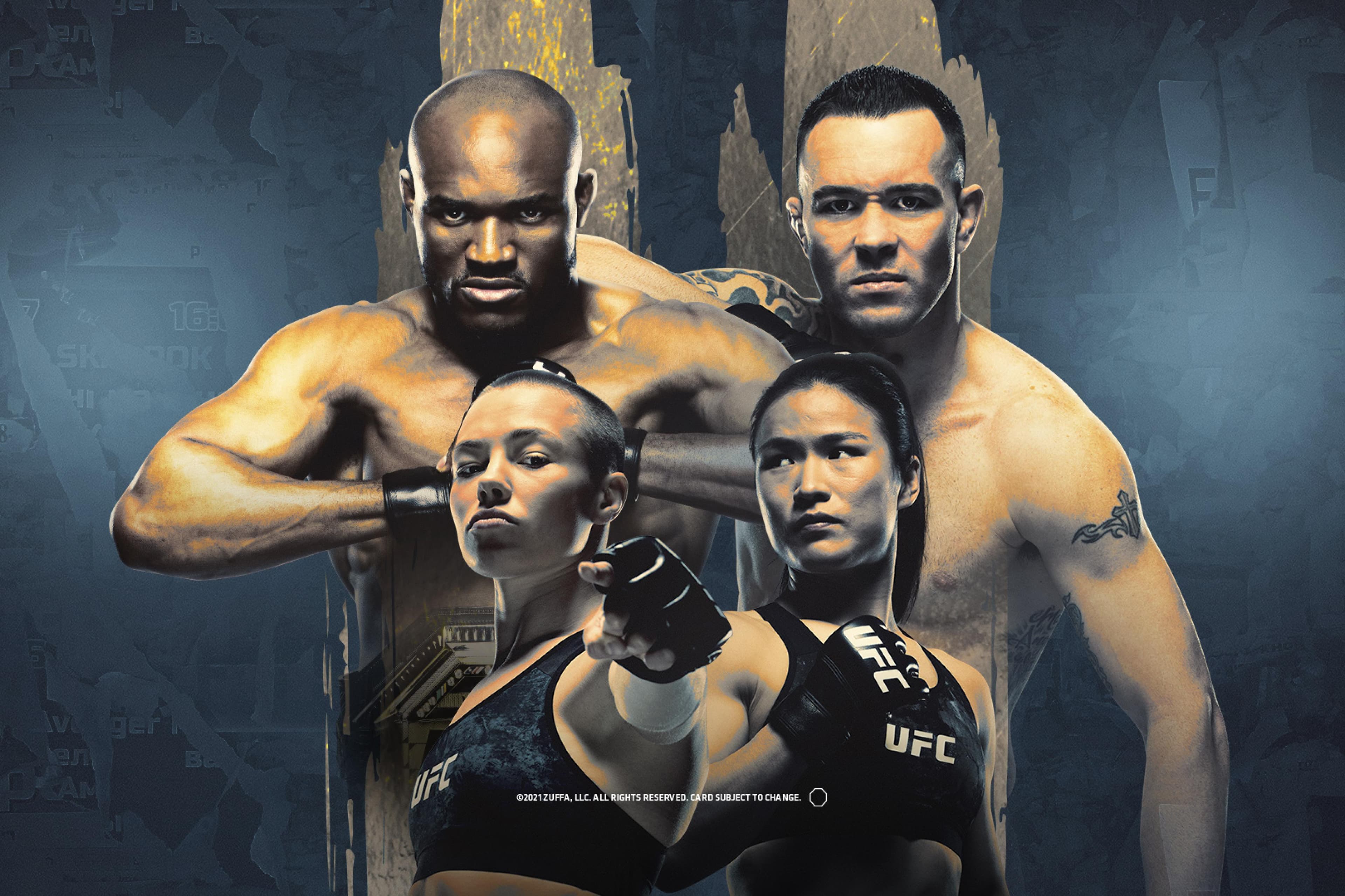 UFC 268: Usman vs. Covington 2 event art