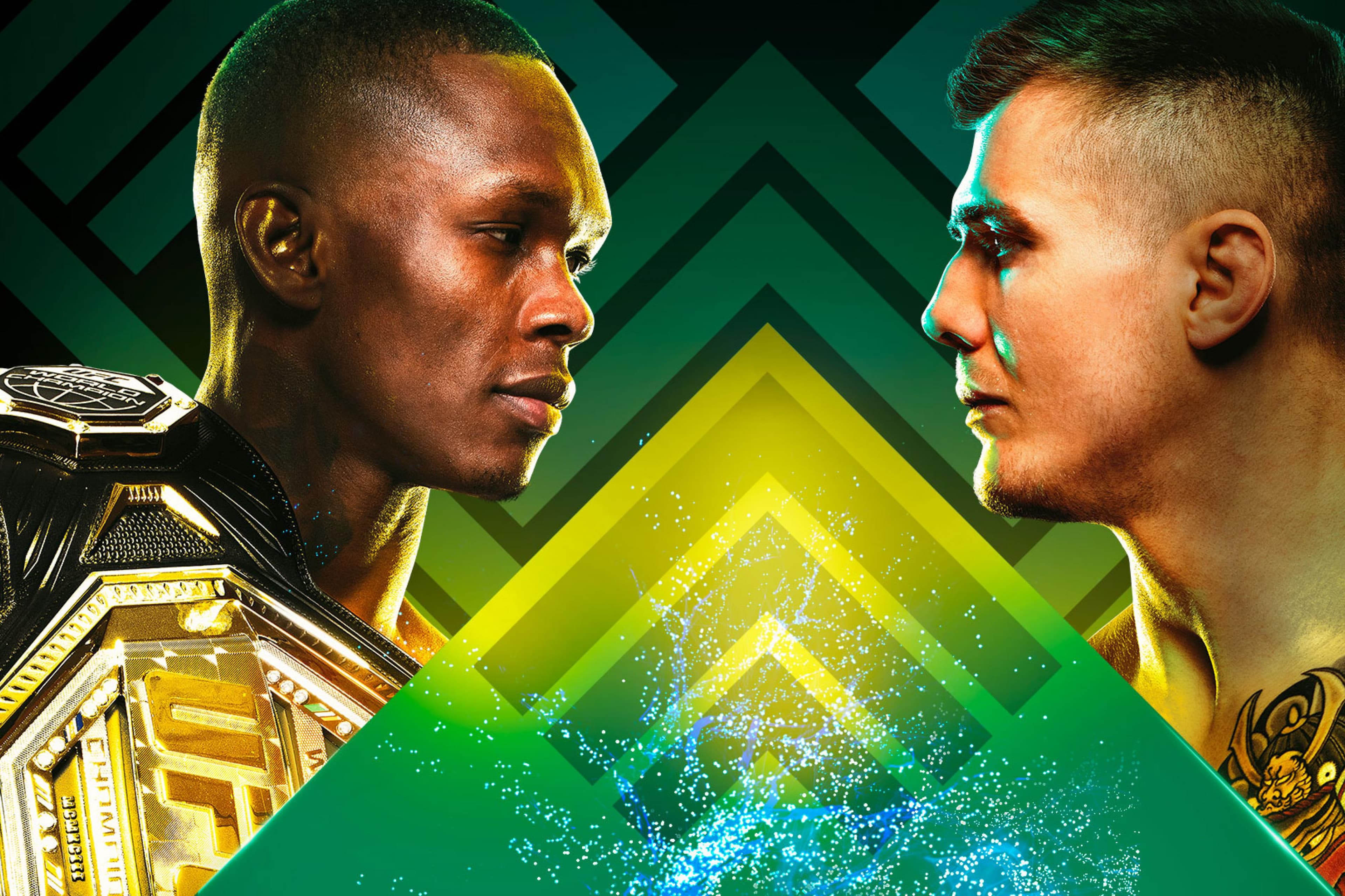 UFC 263: Adesanya vs. Vettori 2 event art