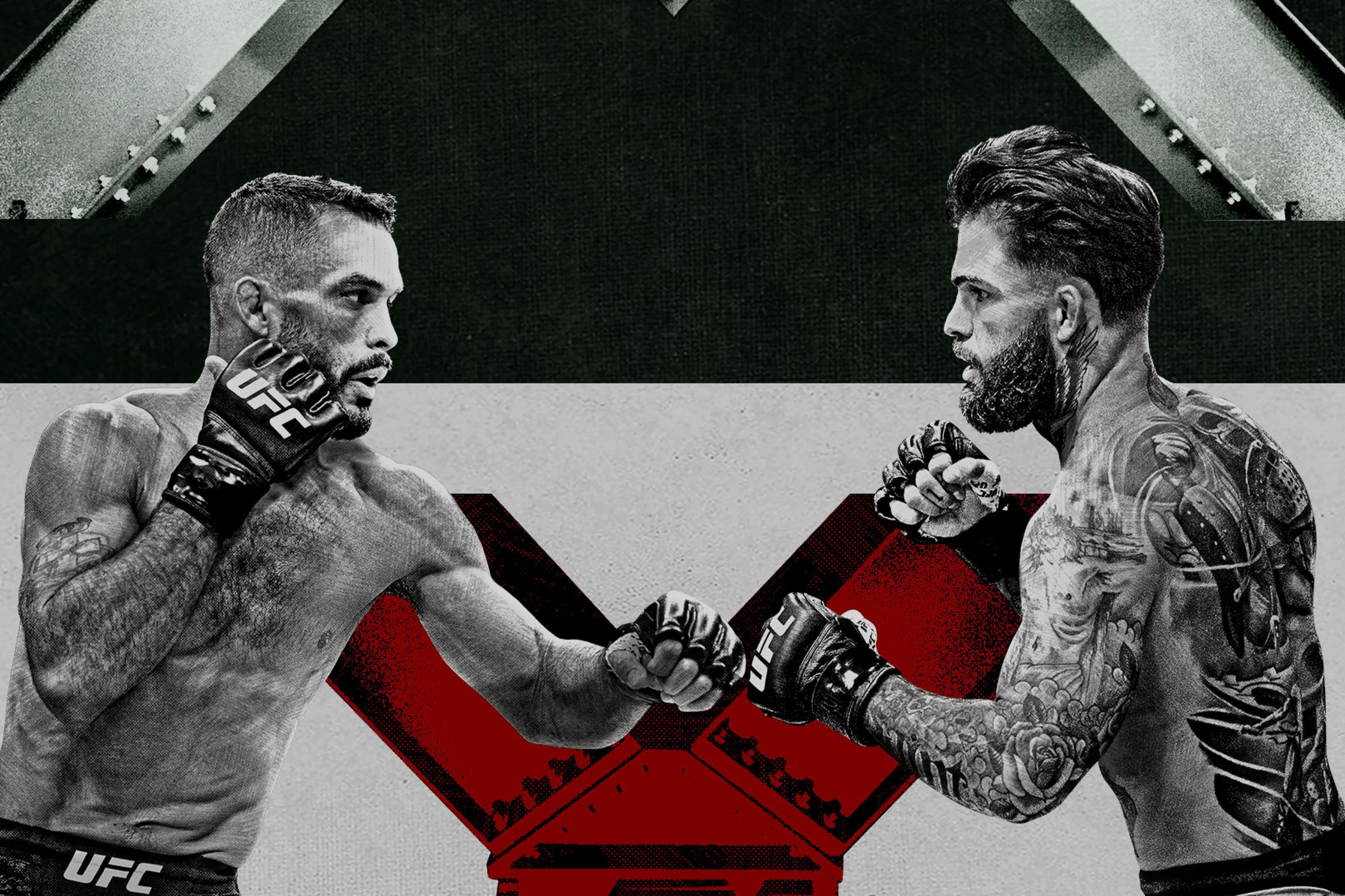 UFC Fight Night: Font vs. Garbrandt event art