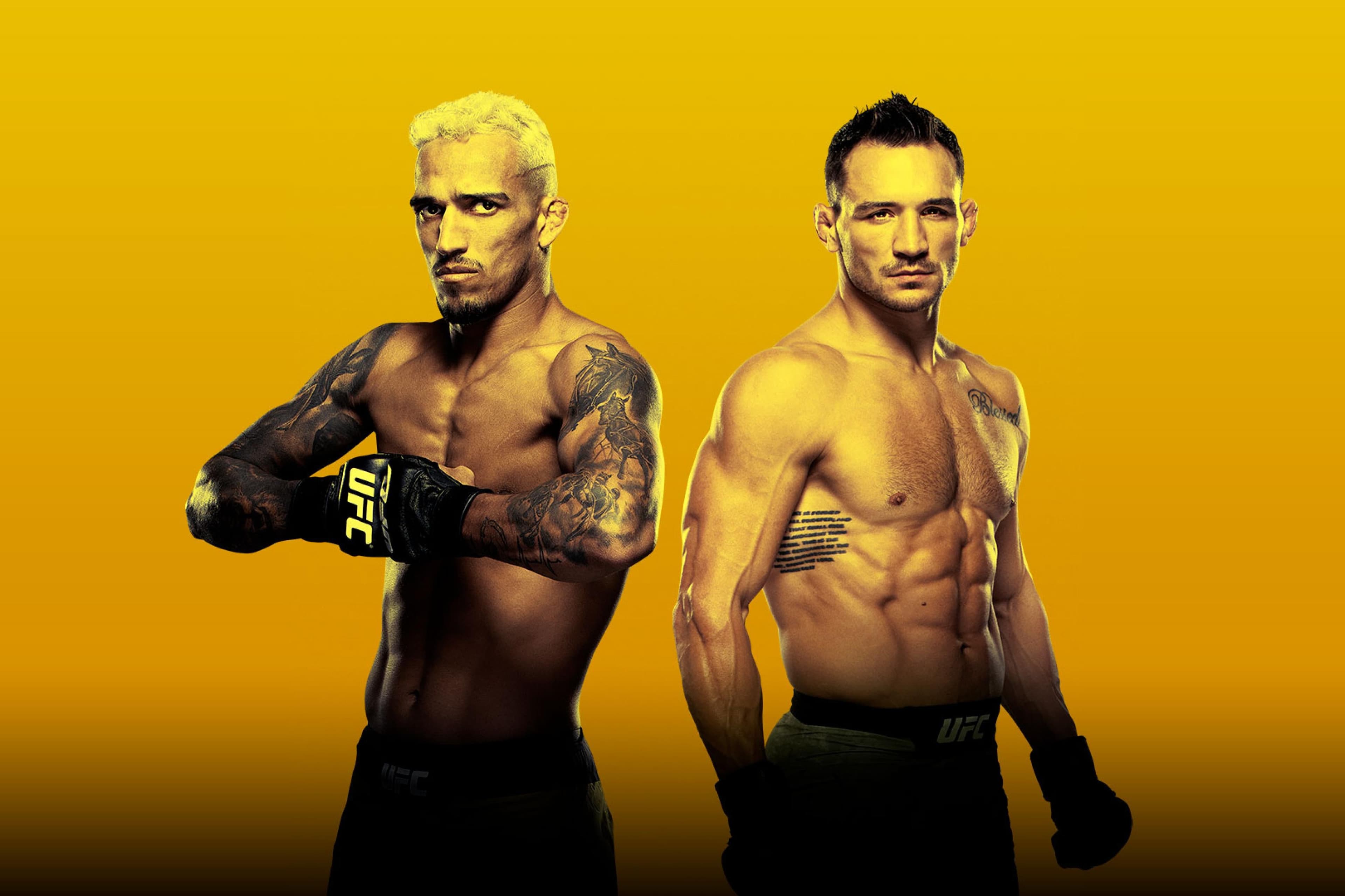 UFC 262: Oliveira vs. Chandler event art