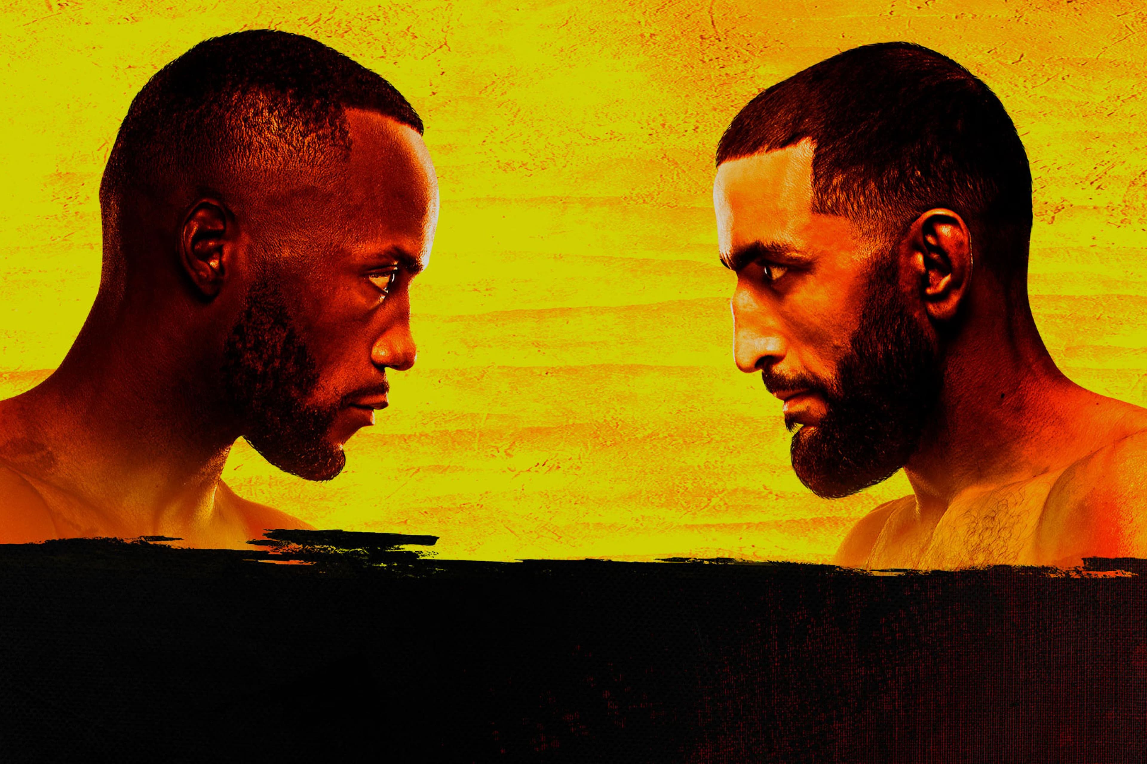 UFC Fight Night: Edwards vs. Muhammad event art