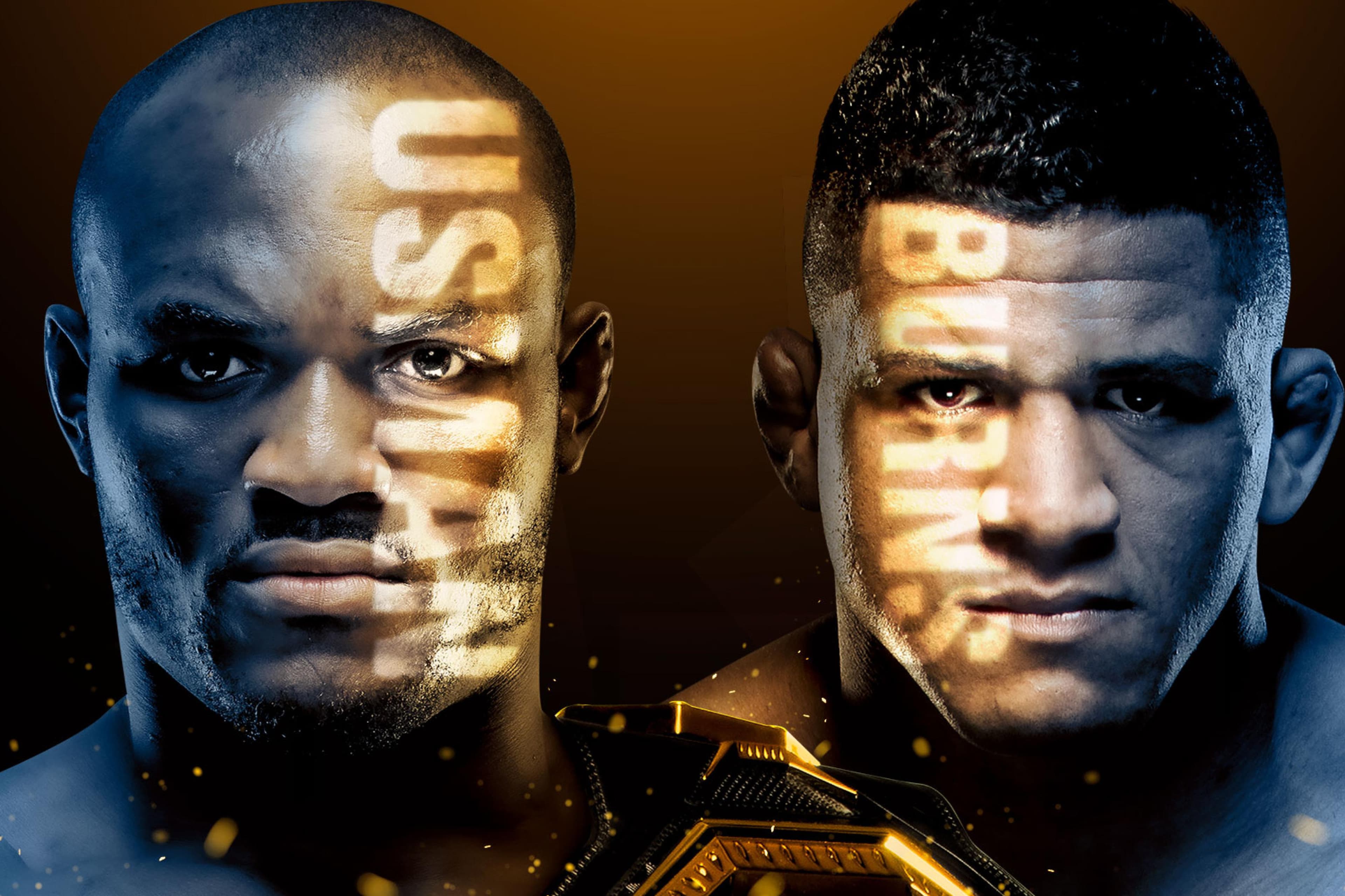 UFC 258: Usman vs. Burns event art