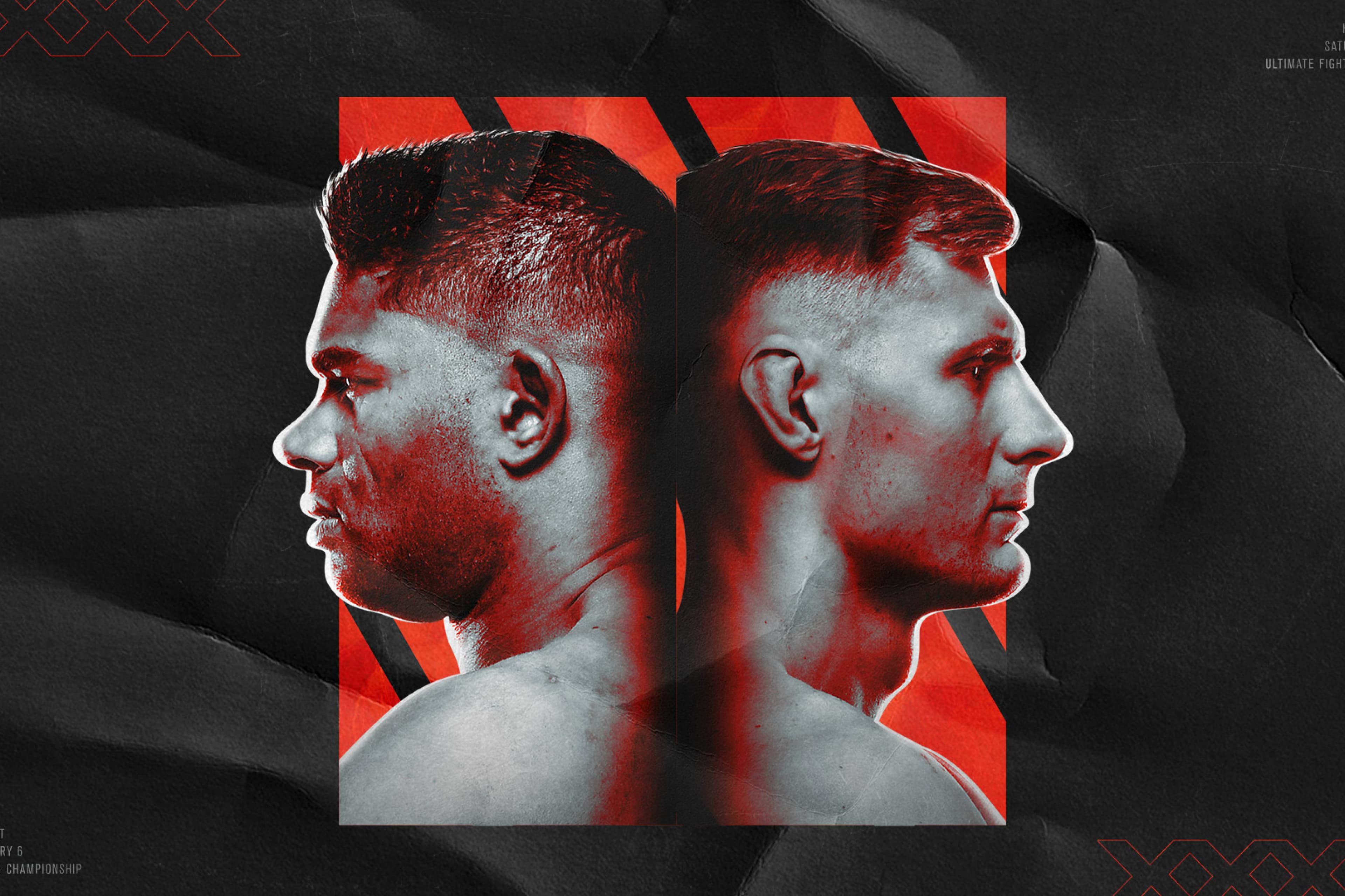 UFC Fight Night: Overeem vs. Volkov event art