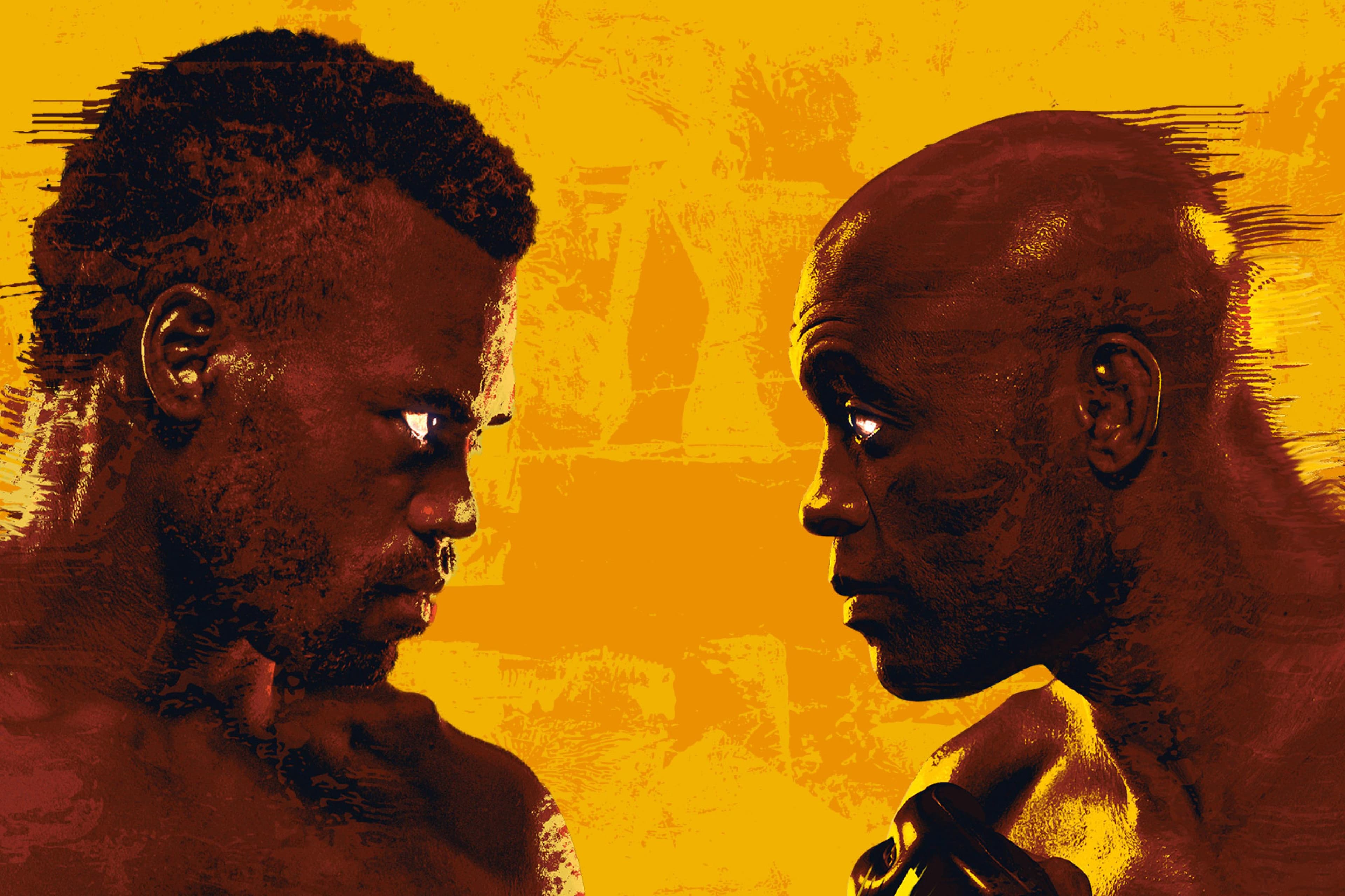 UFC Fight Night: Hall vs. Silva event art