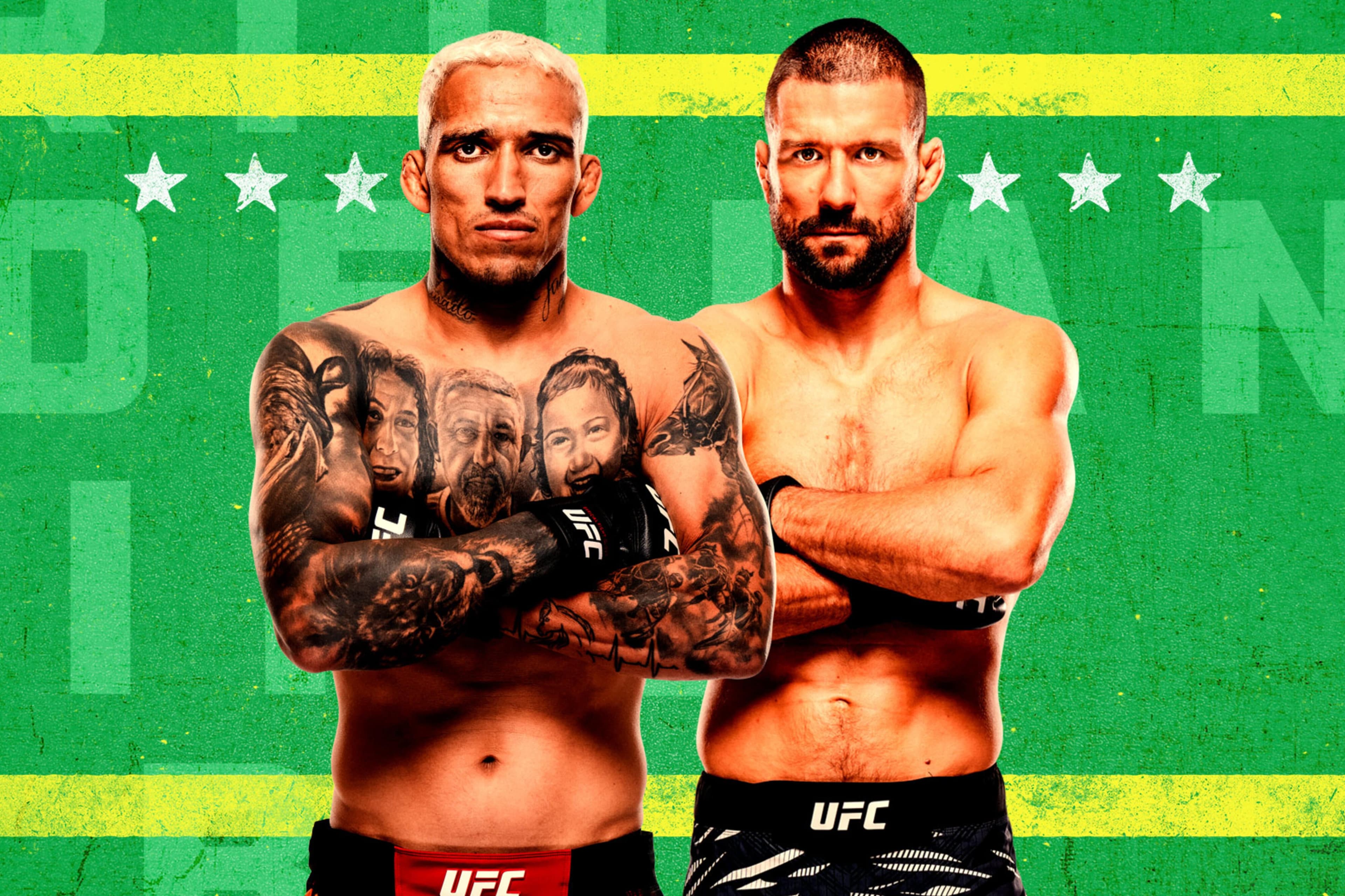 UFC Fight Night: Oliveira vs. Gamrot event art