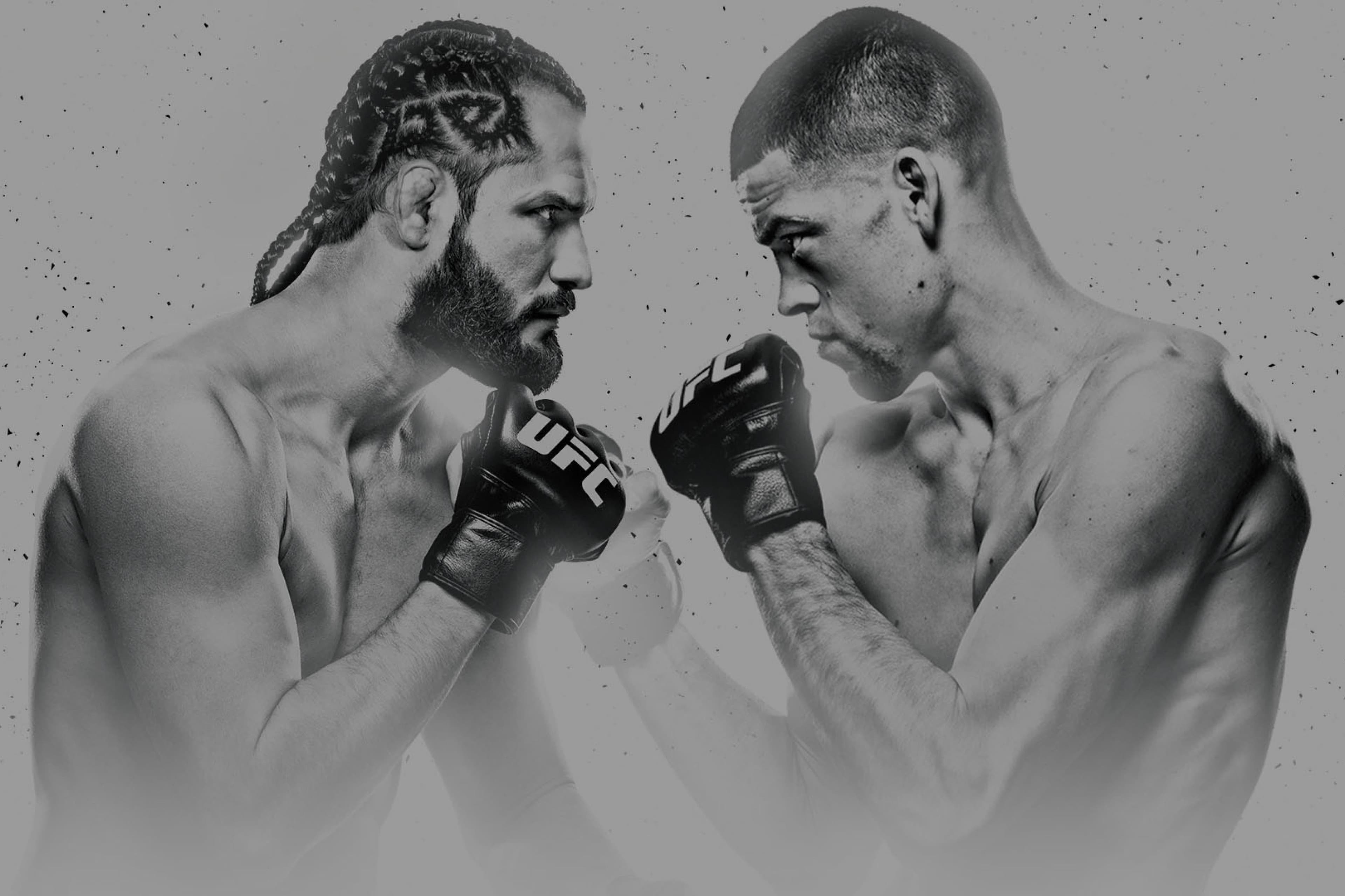 UFC 244: Masvidal vs. Diaz event art
