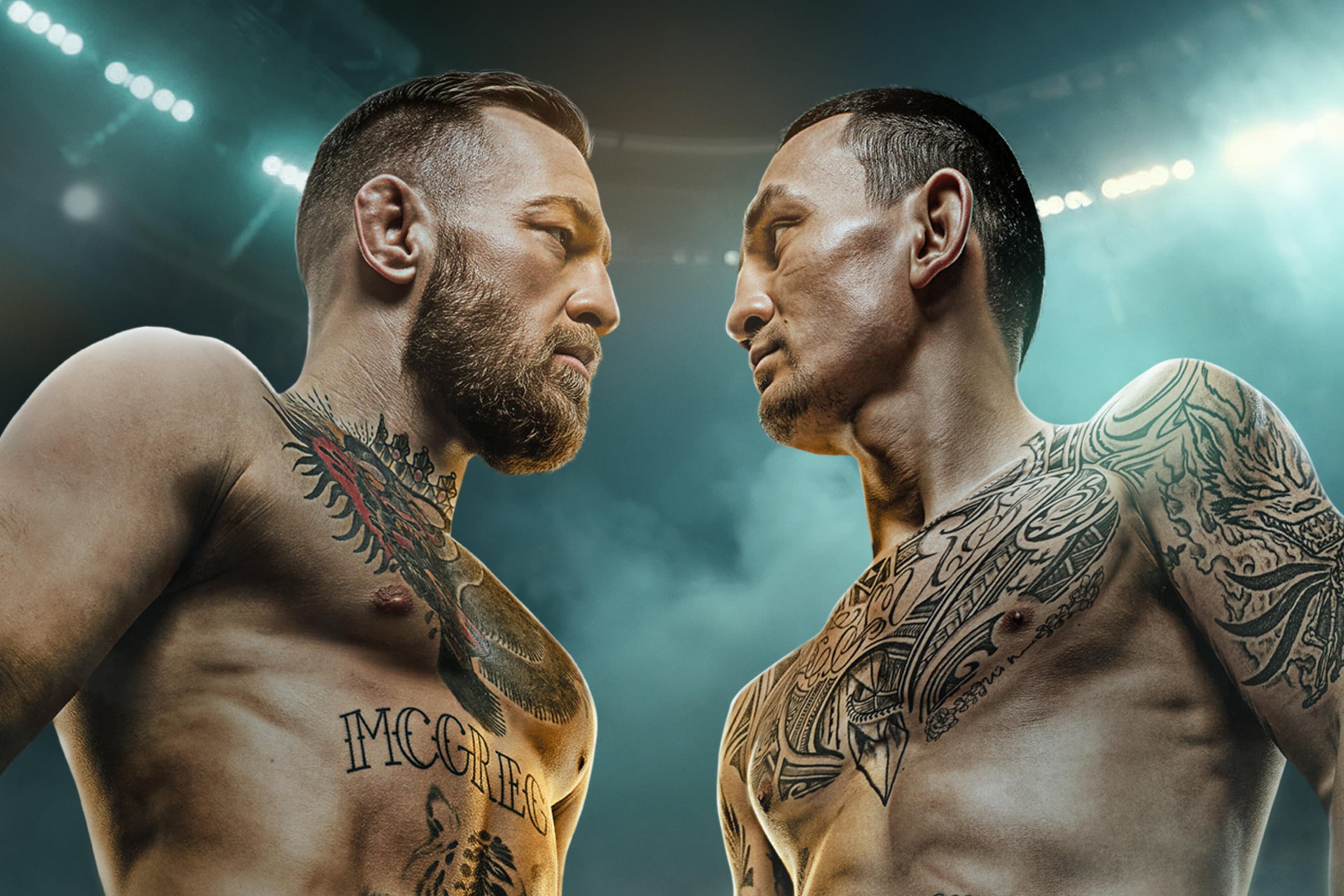 UFC 329: McGregor vs. Holloway 2 event art