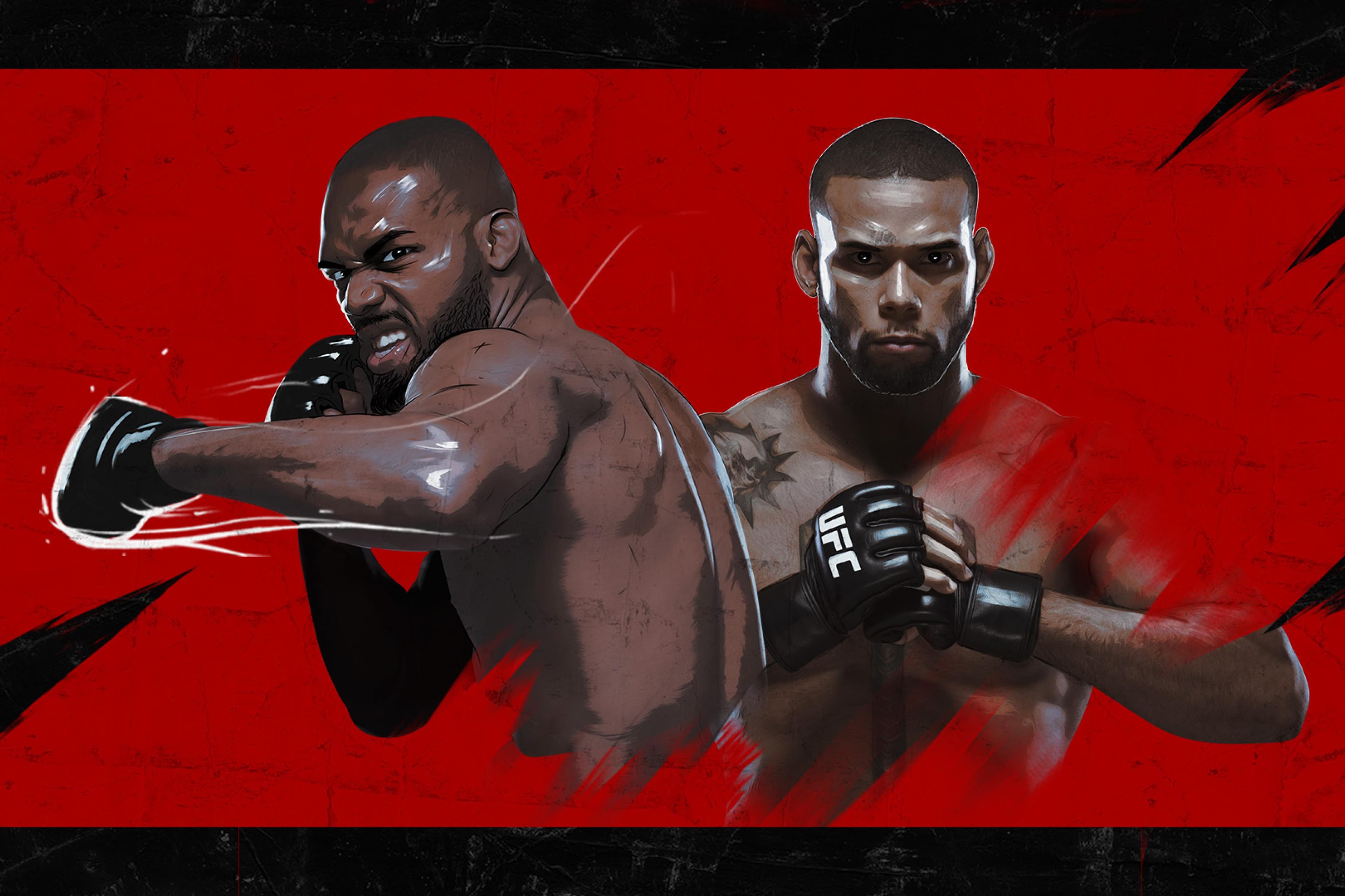 UFC 239: Jones vs. Santos event art
